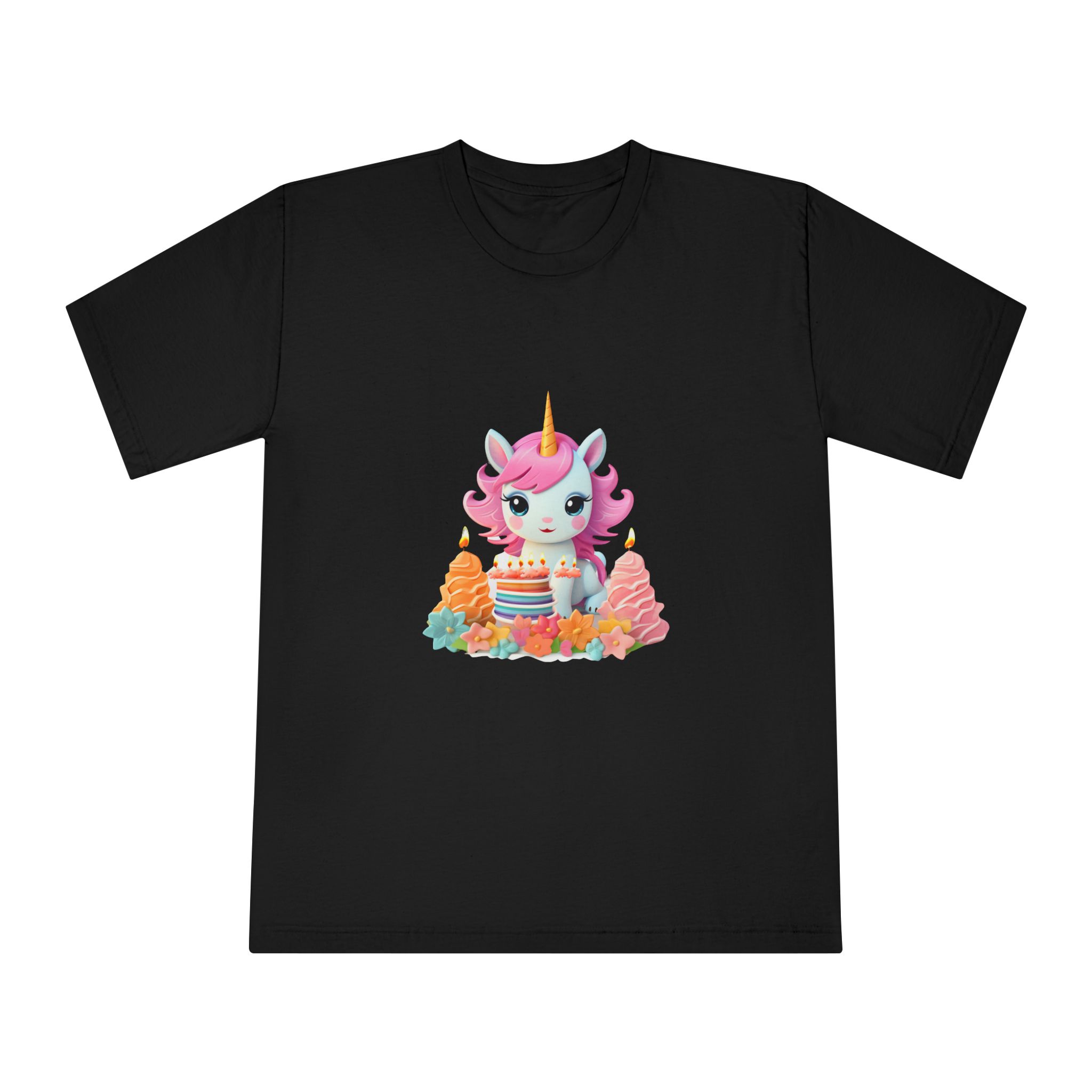 Unicorns 291 Unisex Classic Crewneck T Shirt - Image 5