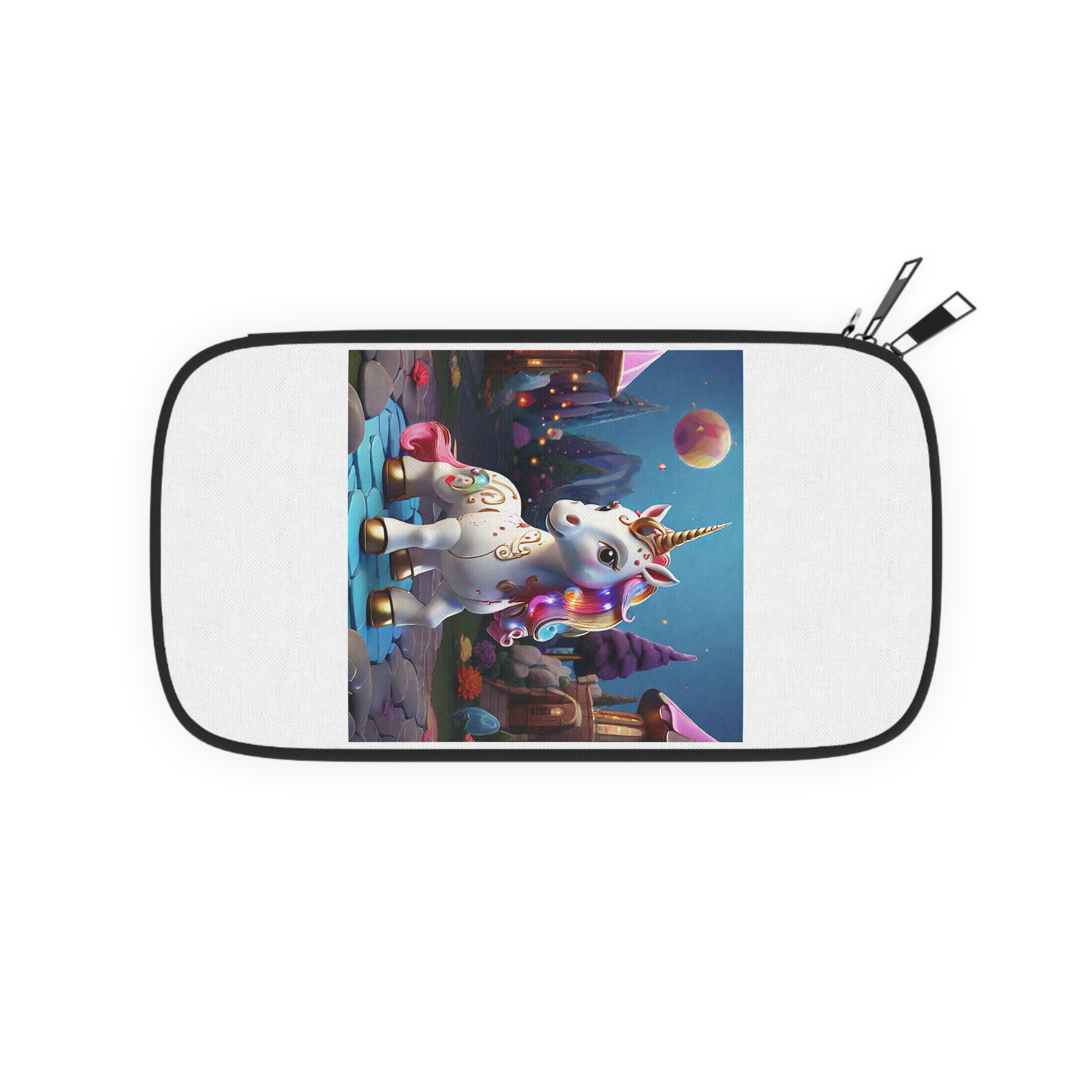 Animated Unicorn Children Generated By Ai (6) Passport Wallet