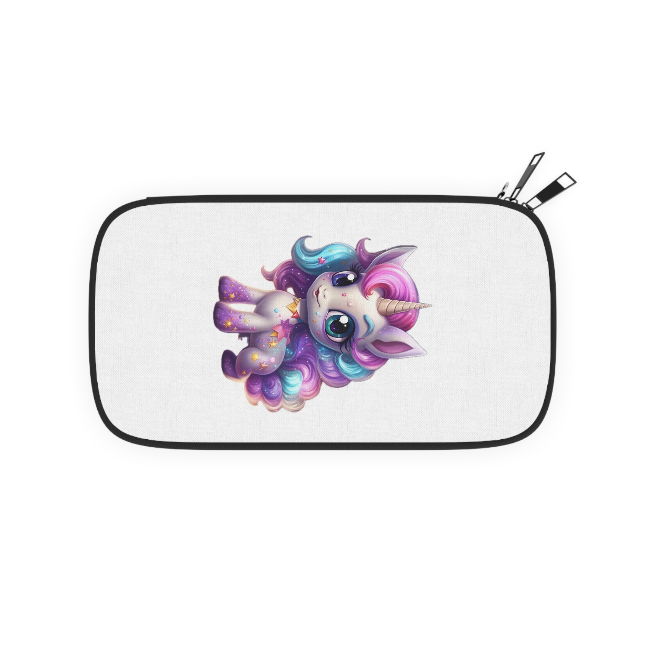 Beautiful Cute Baby Unicorn (1) Passport Wallet
