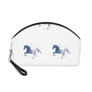 Celestial Unicorn Watercolor Painting Makeup Bag