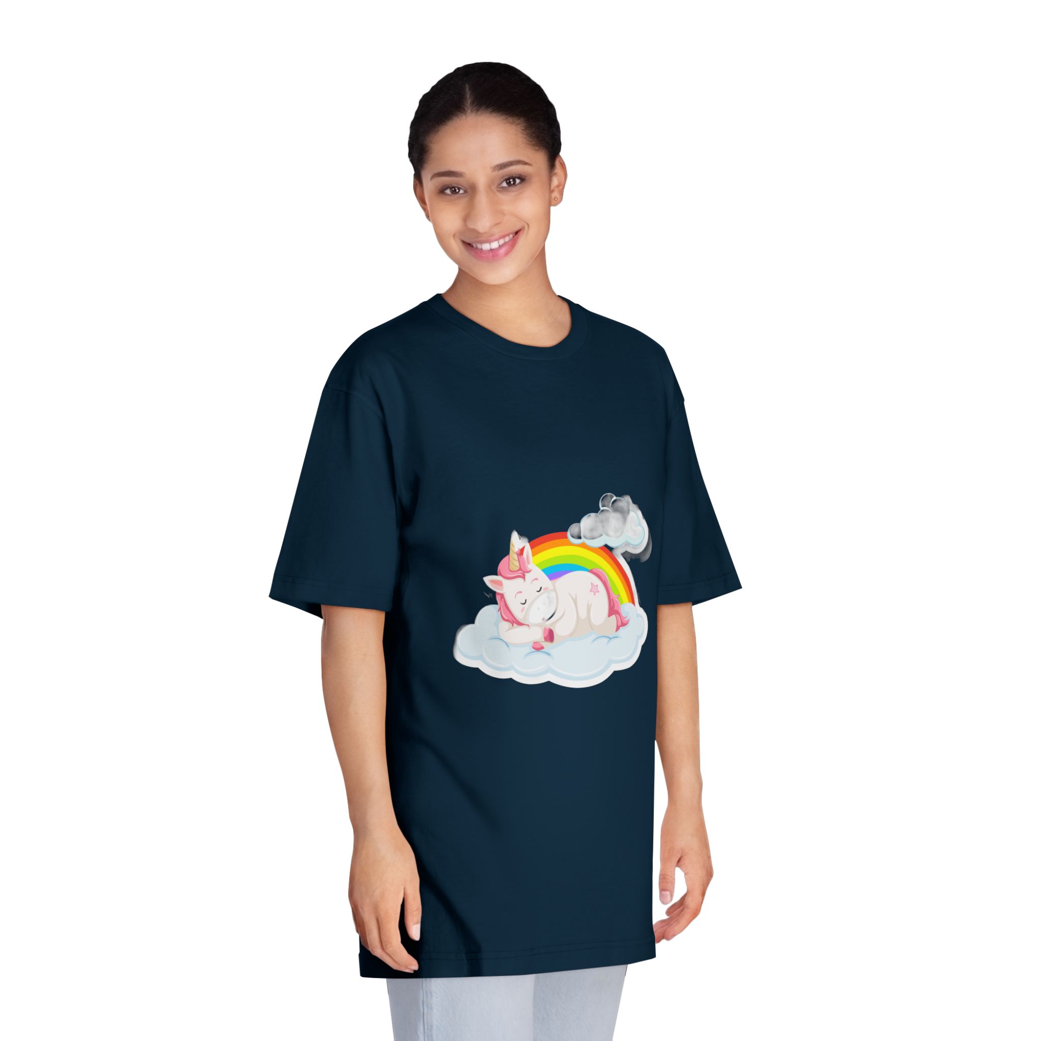 Unicorn V672 Unisex Classic Crewneck T Shirt - Image 19