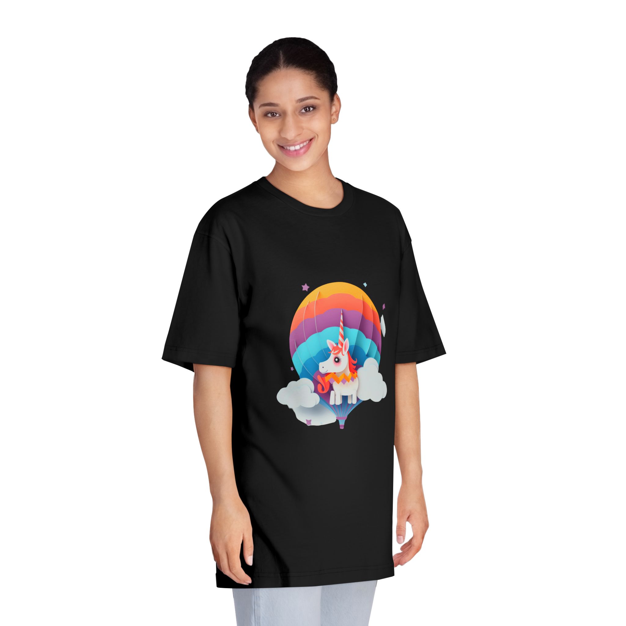 Unicorns 355 Unisex Classic Crewneck T Shirt - Image 7