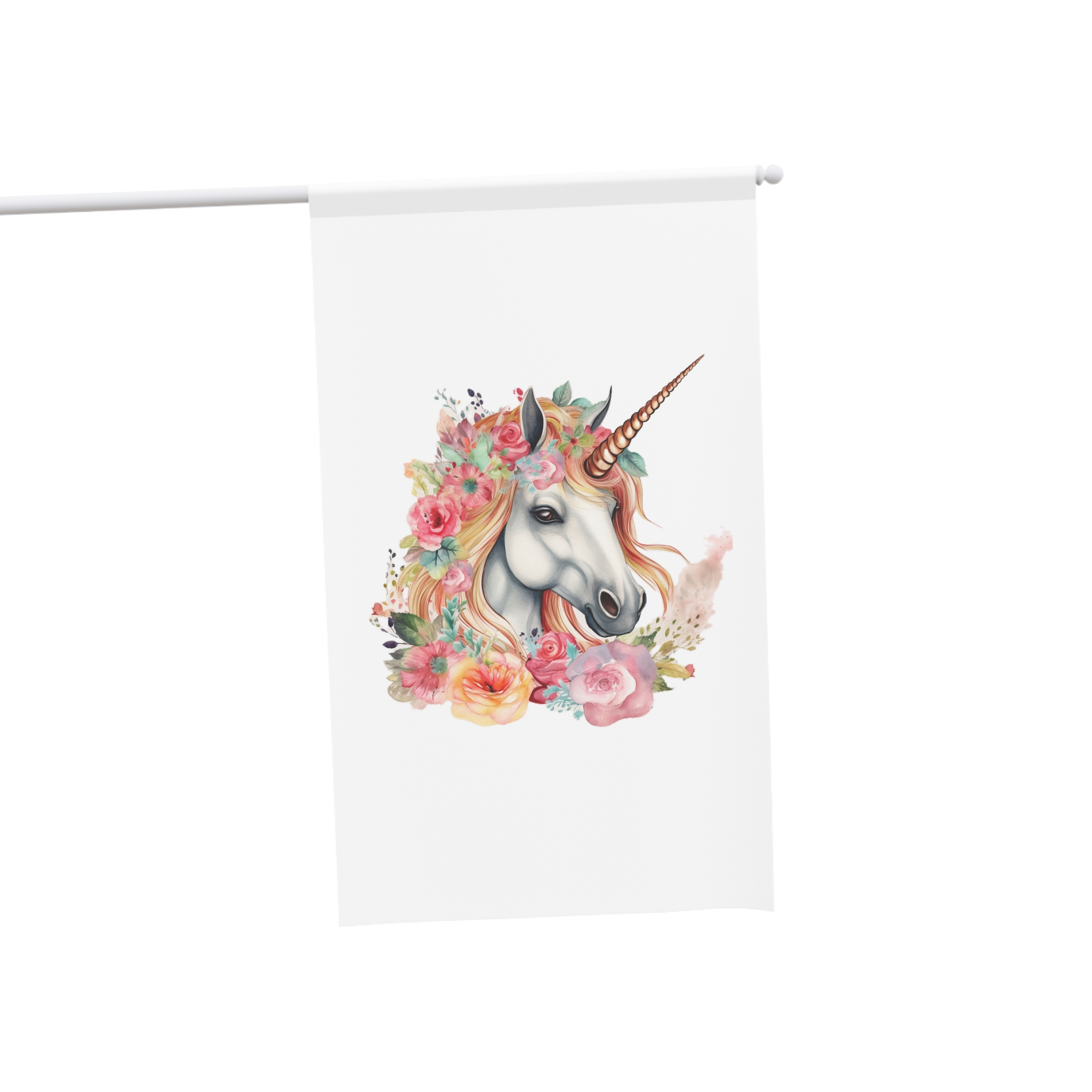 Unicorn With Flower Crown It (1) House Banner - Image 3