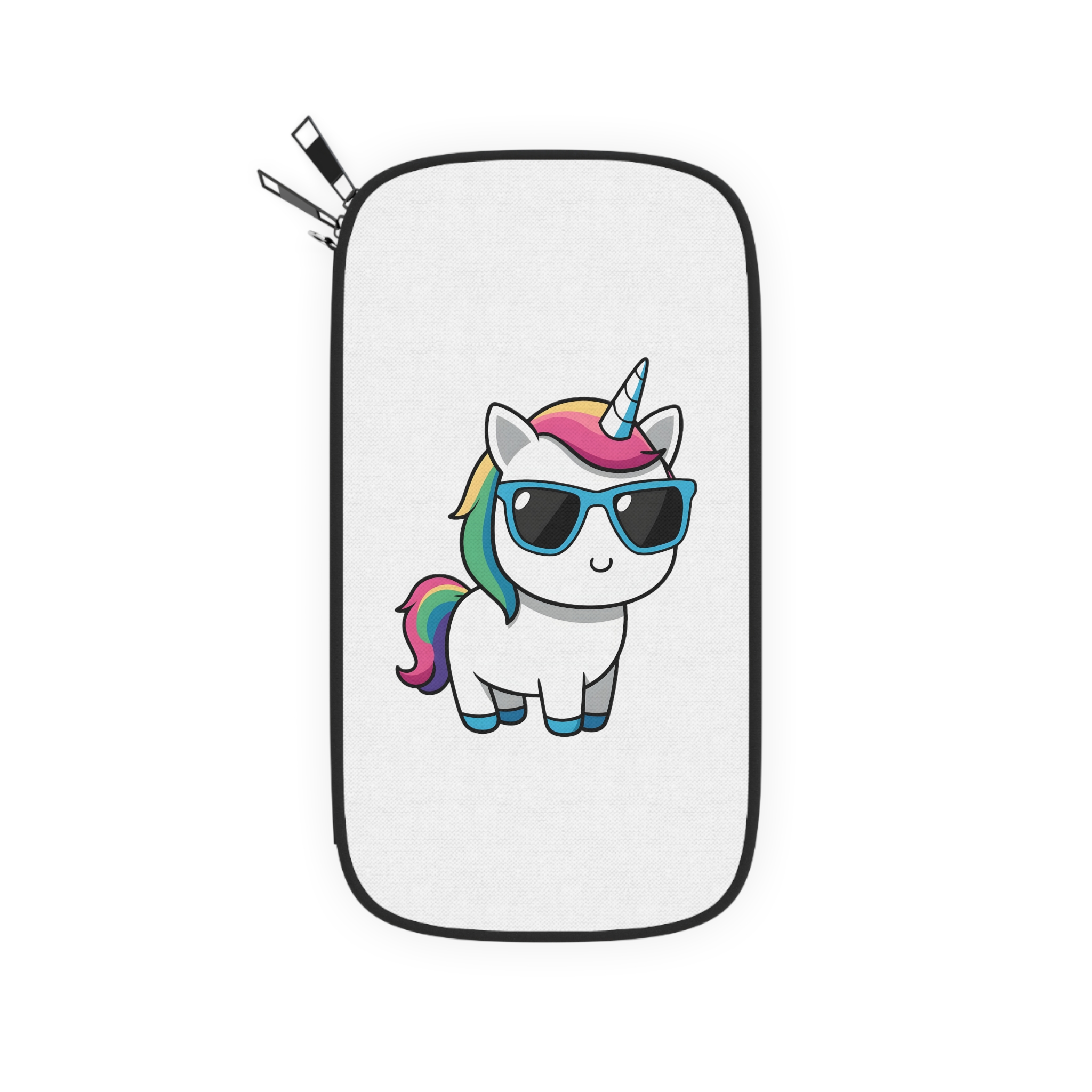 Little Unicorn With Sunglasses Passport Wallet - Image 2