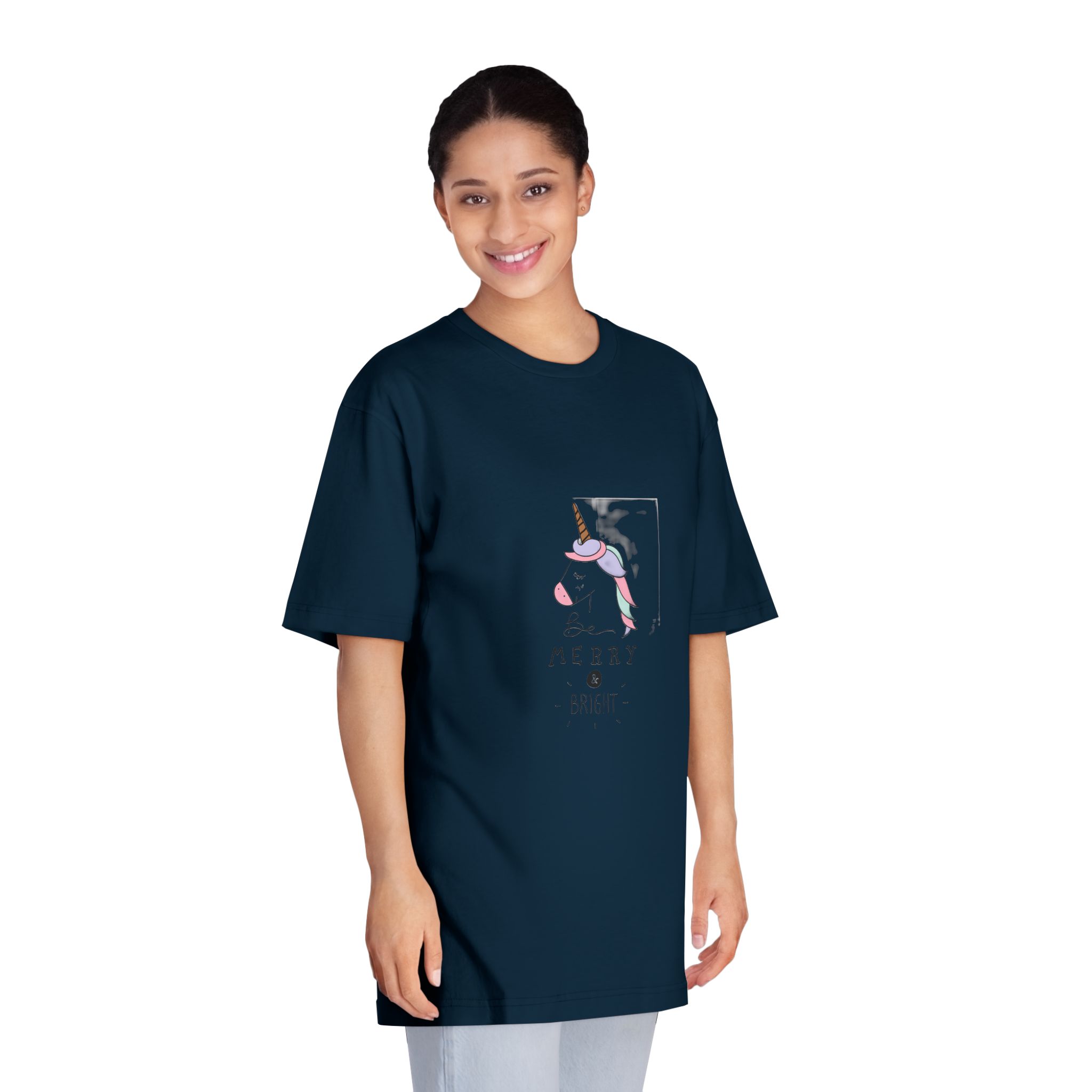Christmas Card Unisex Classic Crewneck T Shirt - Image 19