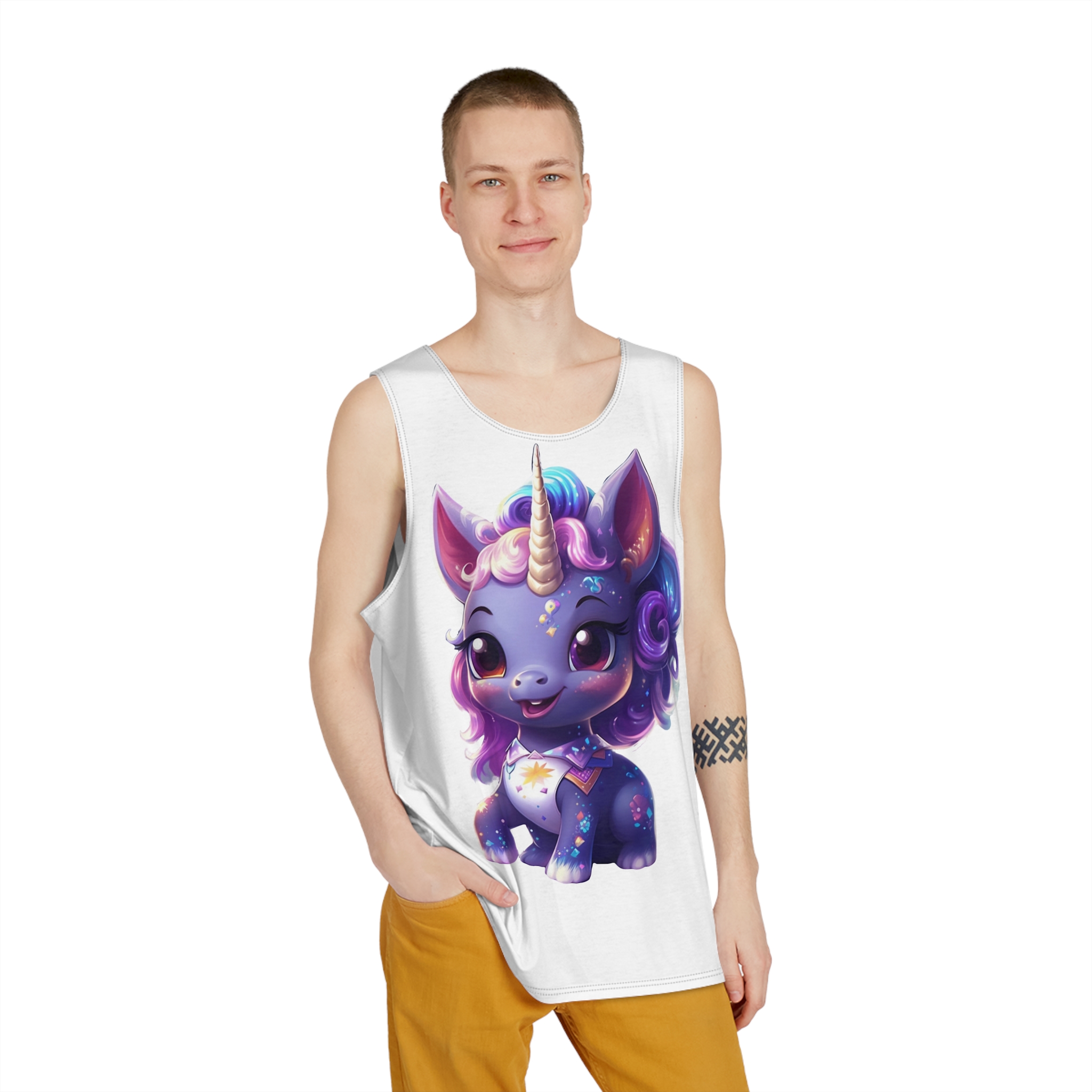Unicorns 169 Mens Tank Aop - Image 3