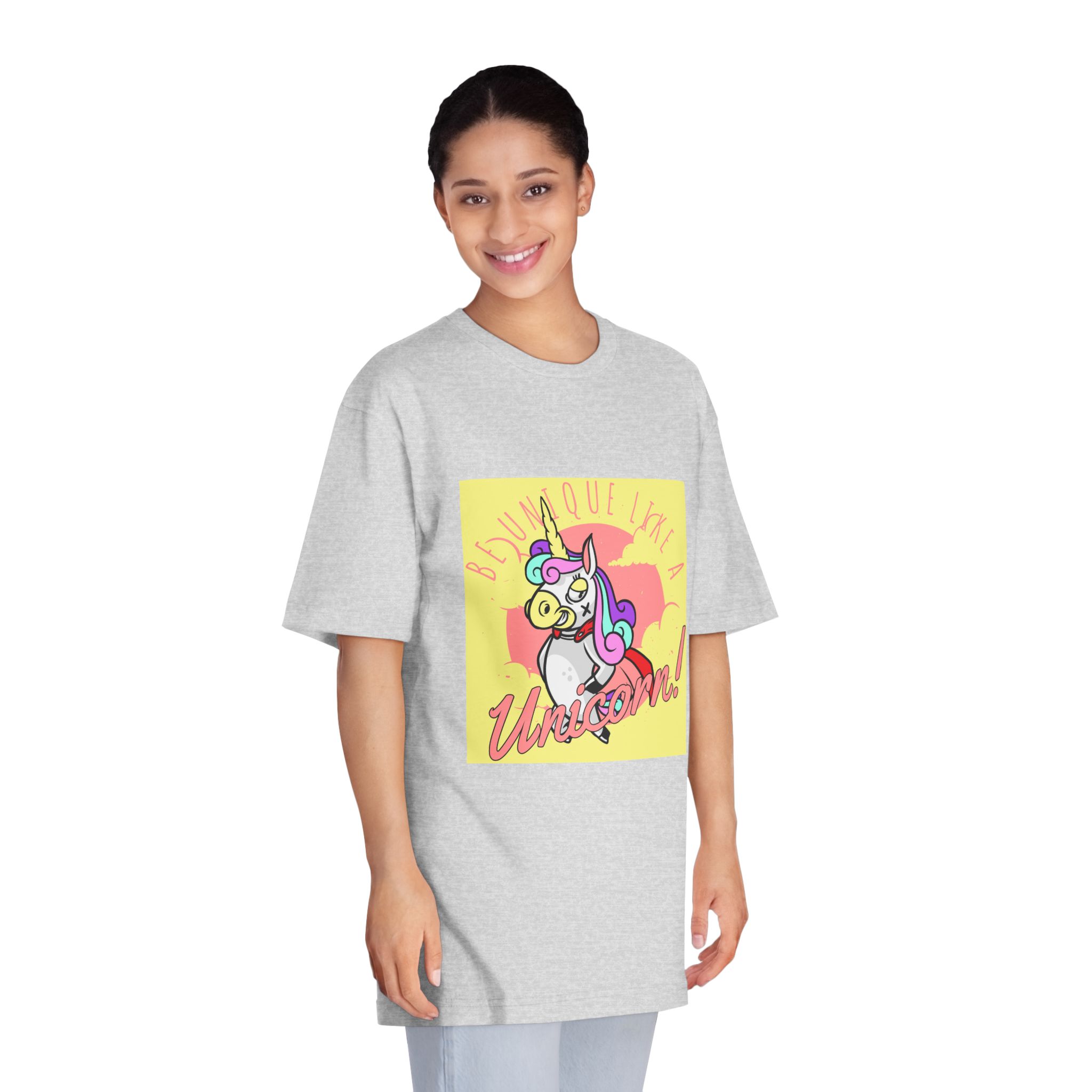 Be Unique Like Unicorn Unisex Classic Crewneck T Shirt - Image 15