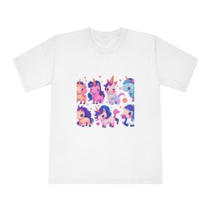 Cute Unicorn Stickers Unisex Classic Crewneck T Shirt