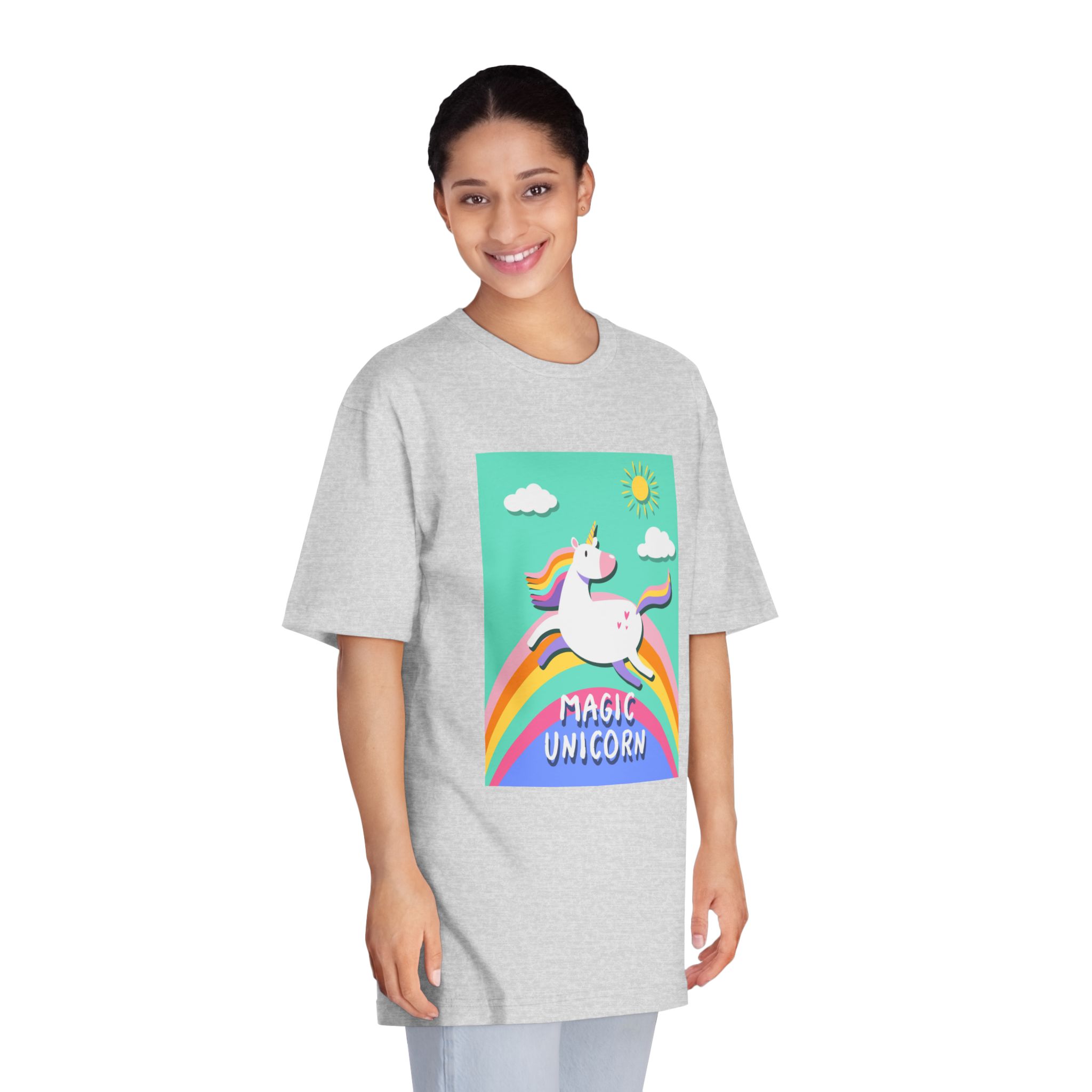 Unicorn V785 Unisex Classic Crewneck T Shirt - Image 15