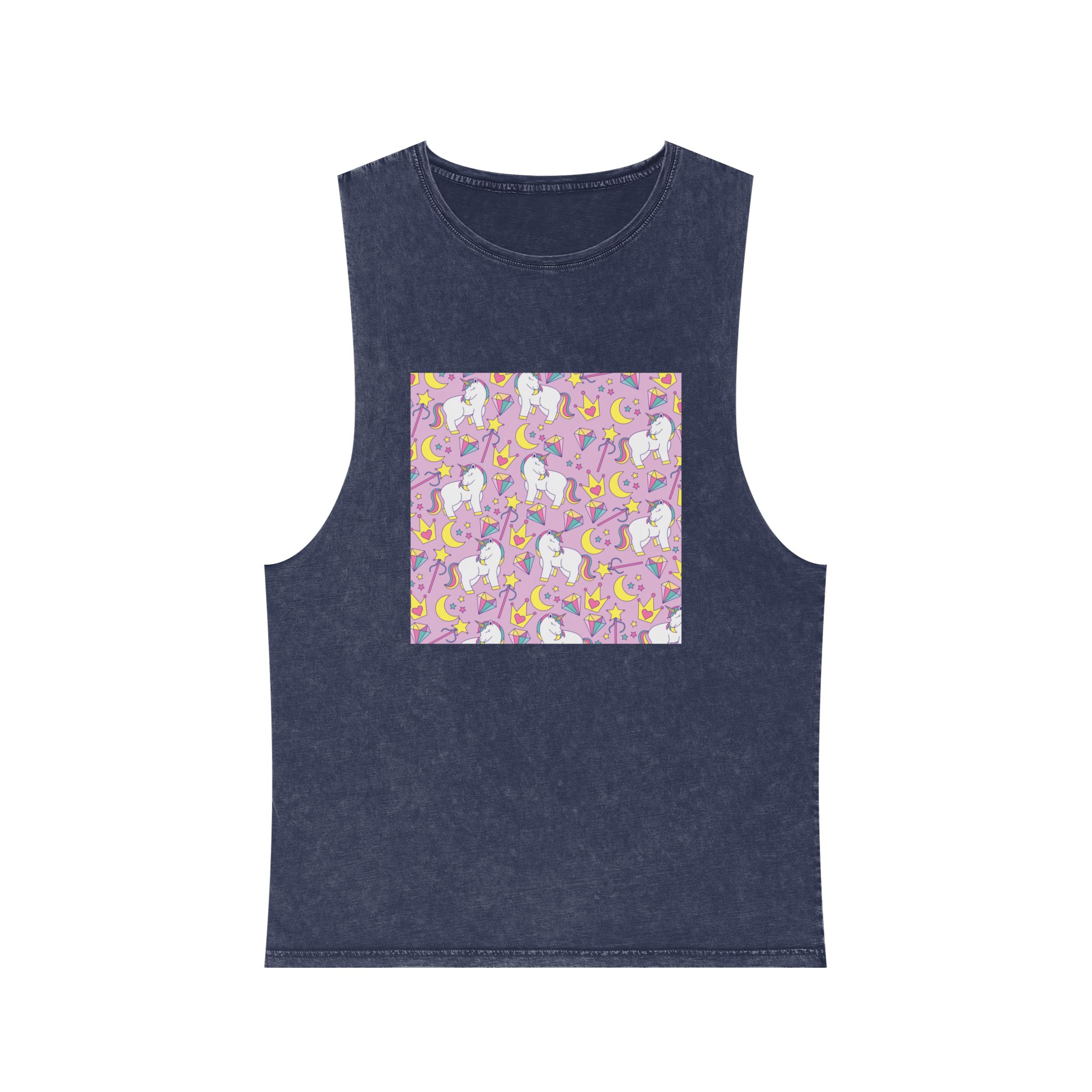 Unicorn V357 Unisex Stonewash Tank Top - Image 13