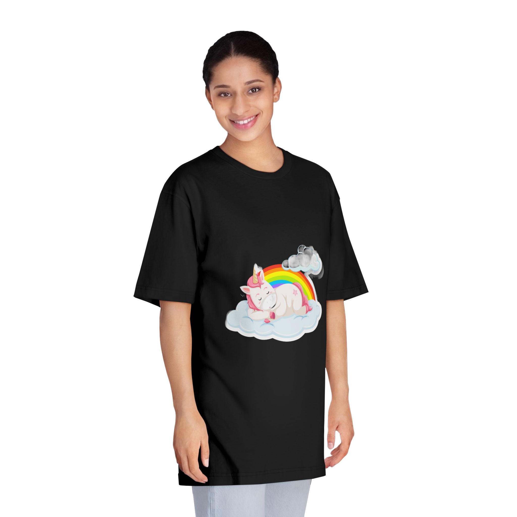 Unicorn V672 Unisex Classic Crewneck T Shirt - Image 7