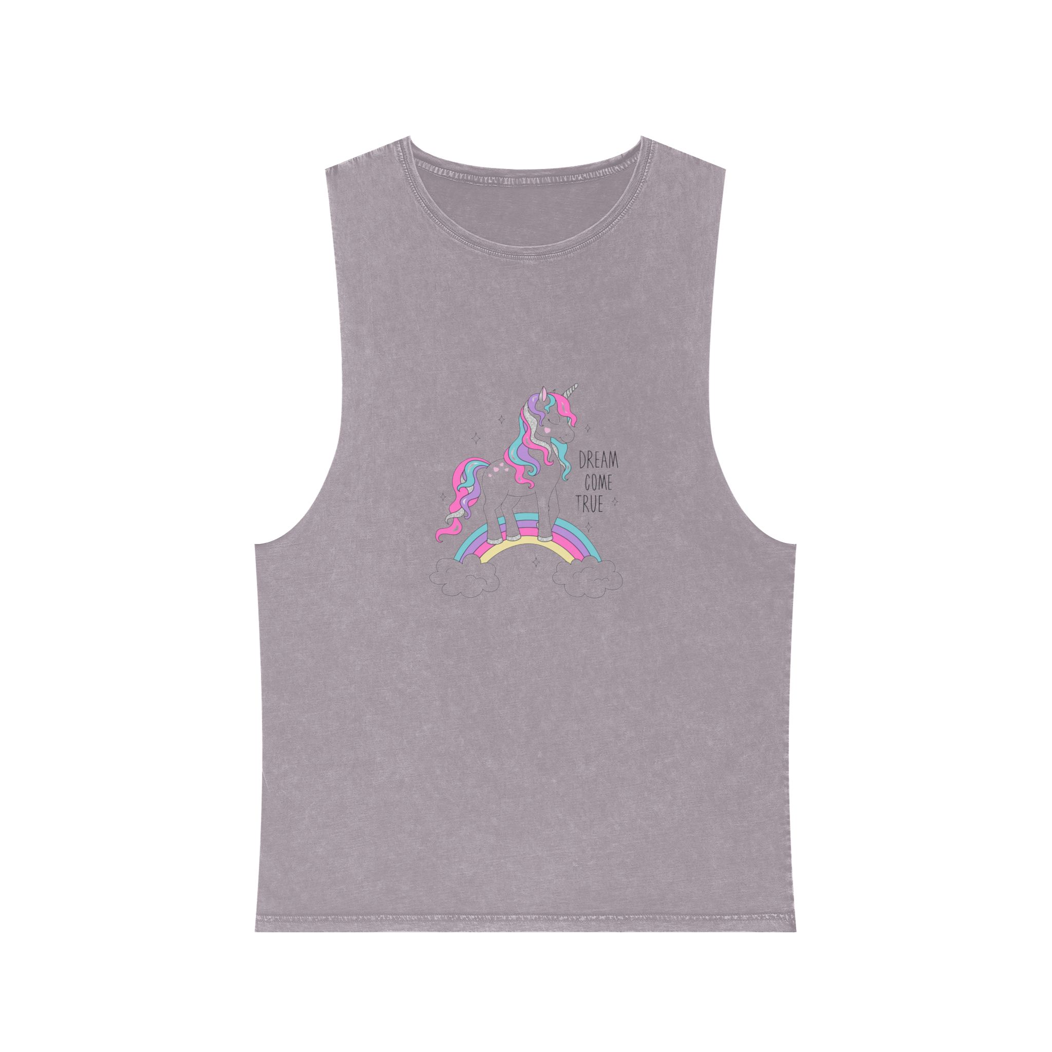 Unicorn V374 Unisex Stonewash Tank Top - Image 17