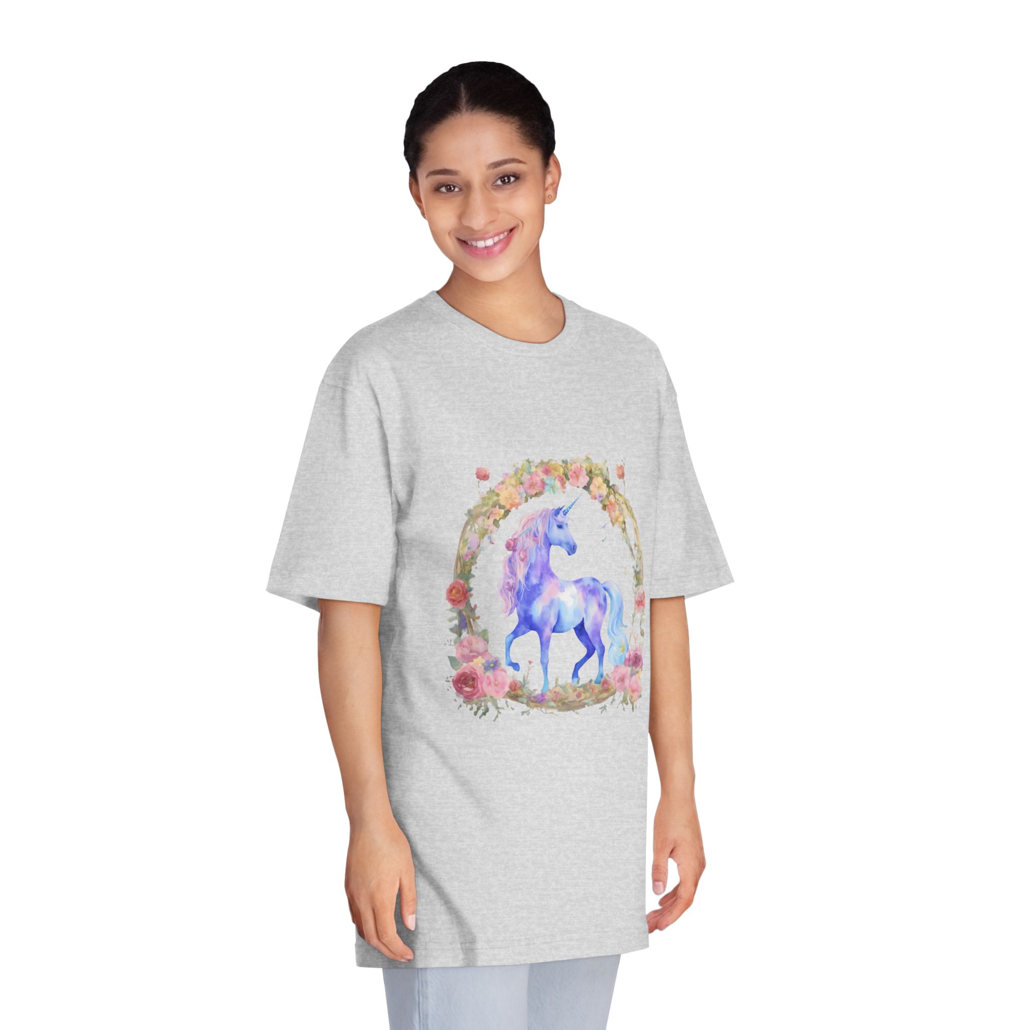 Unicorns 402 Unisex Classic Crewneck T Shirt - Image 15