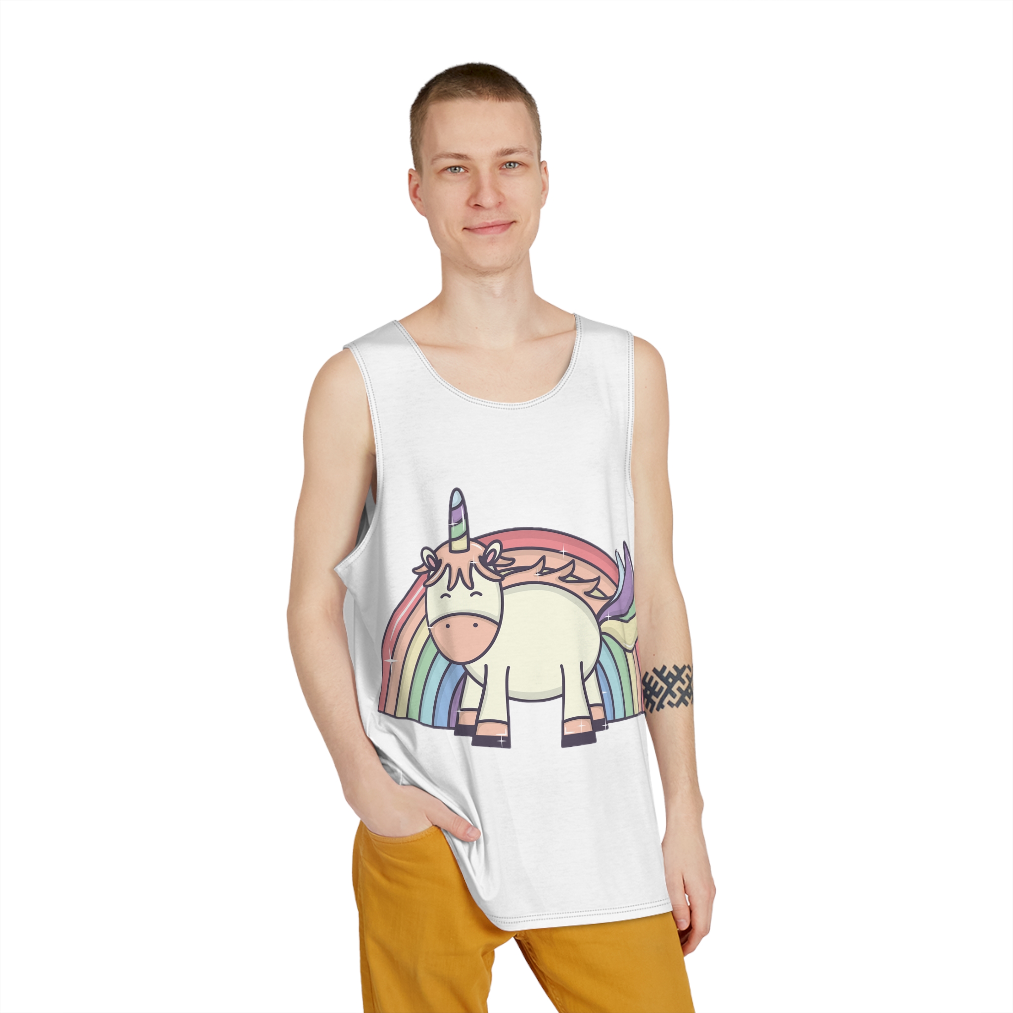 Unicorn V340 Mens Tank Aop - Image 3
