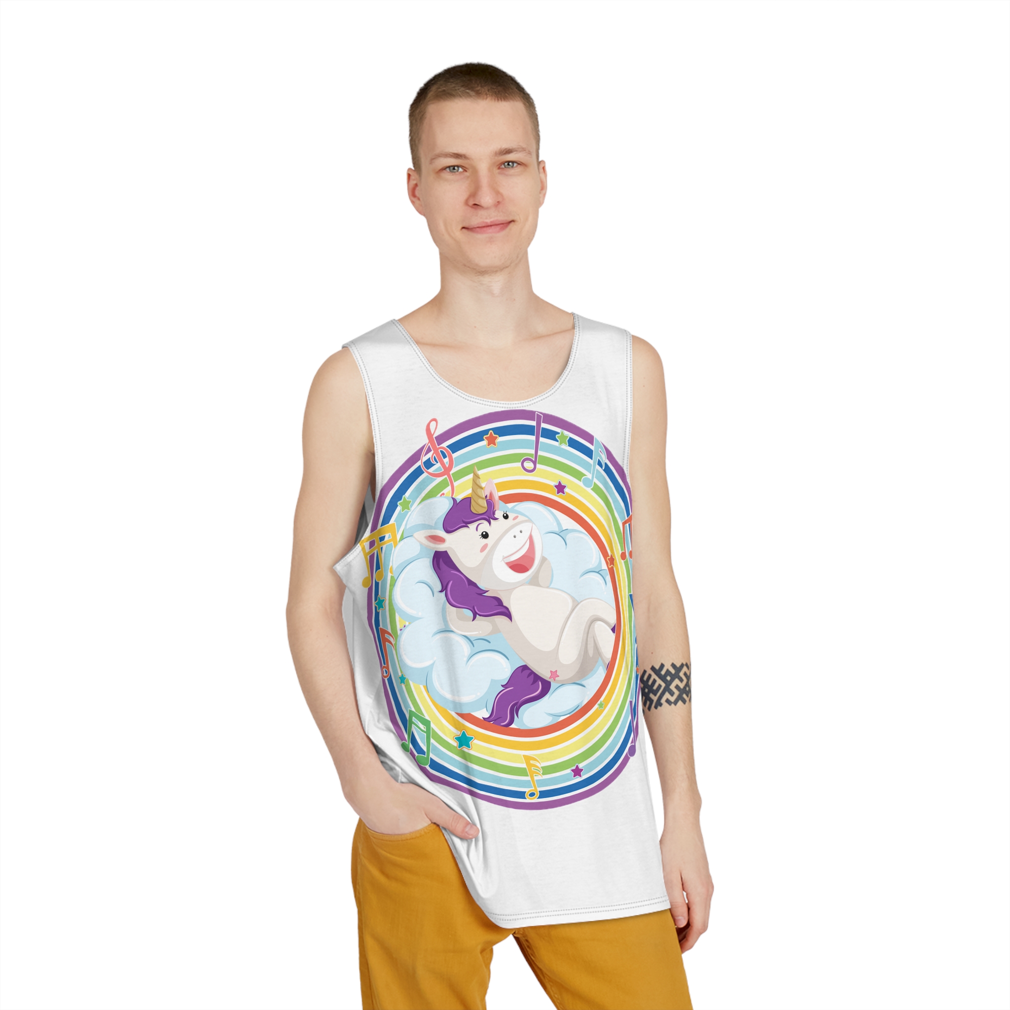 Unicorn V640 Mens Tank Aop - Image 3