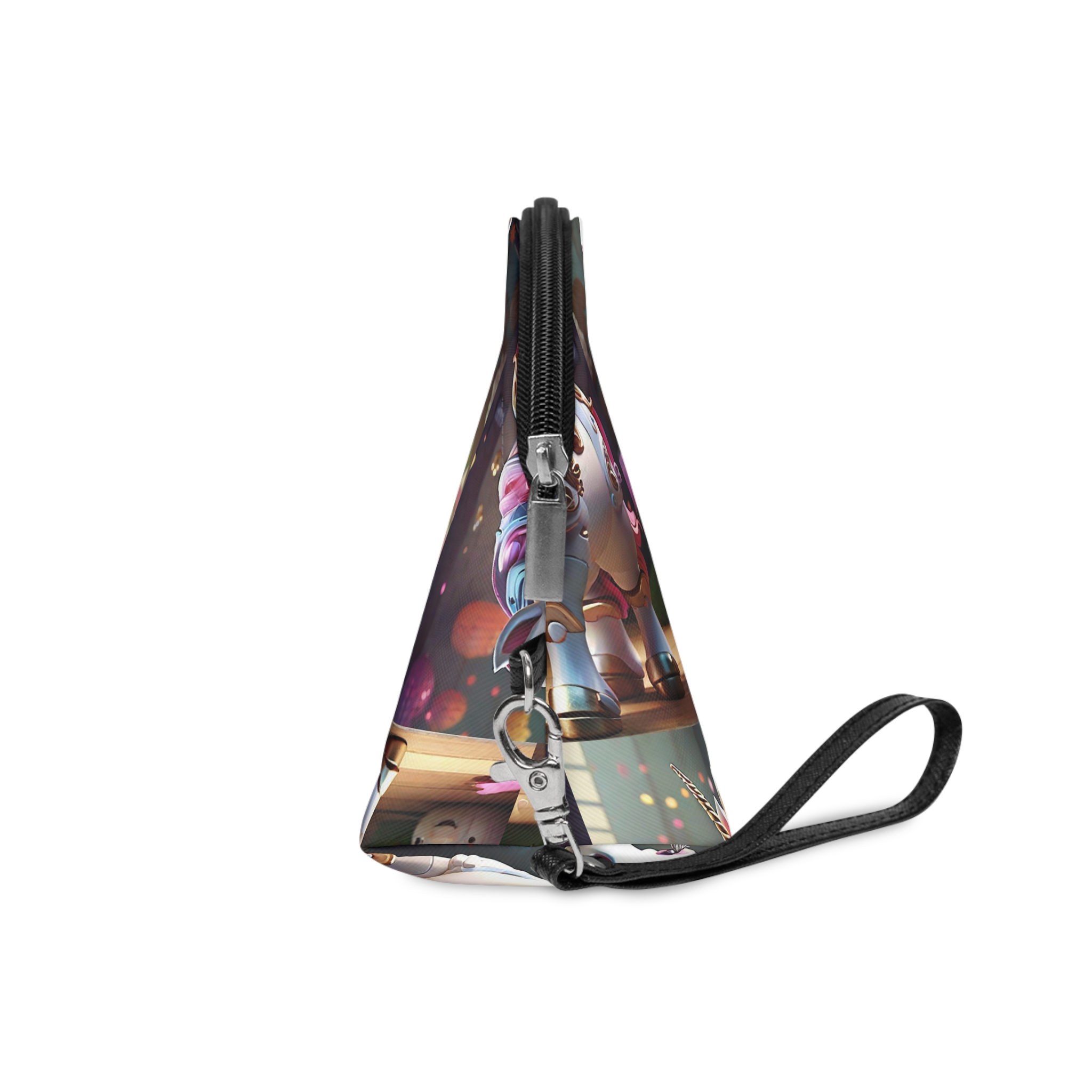 Animated Unicorn Children Generated By Ai (18) Makeup Bag - Image 3