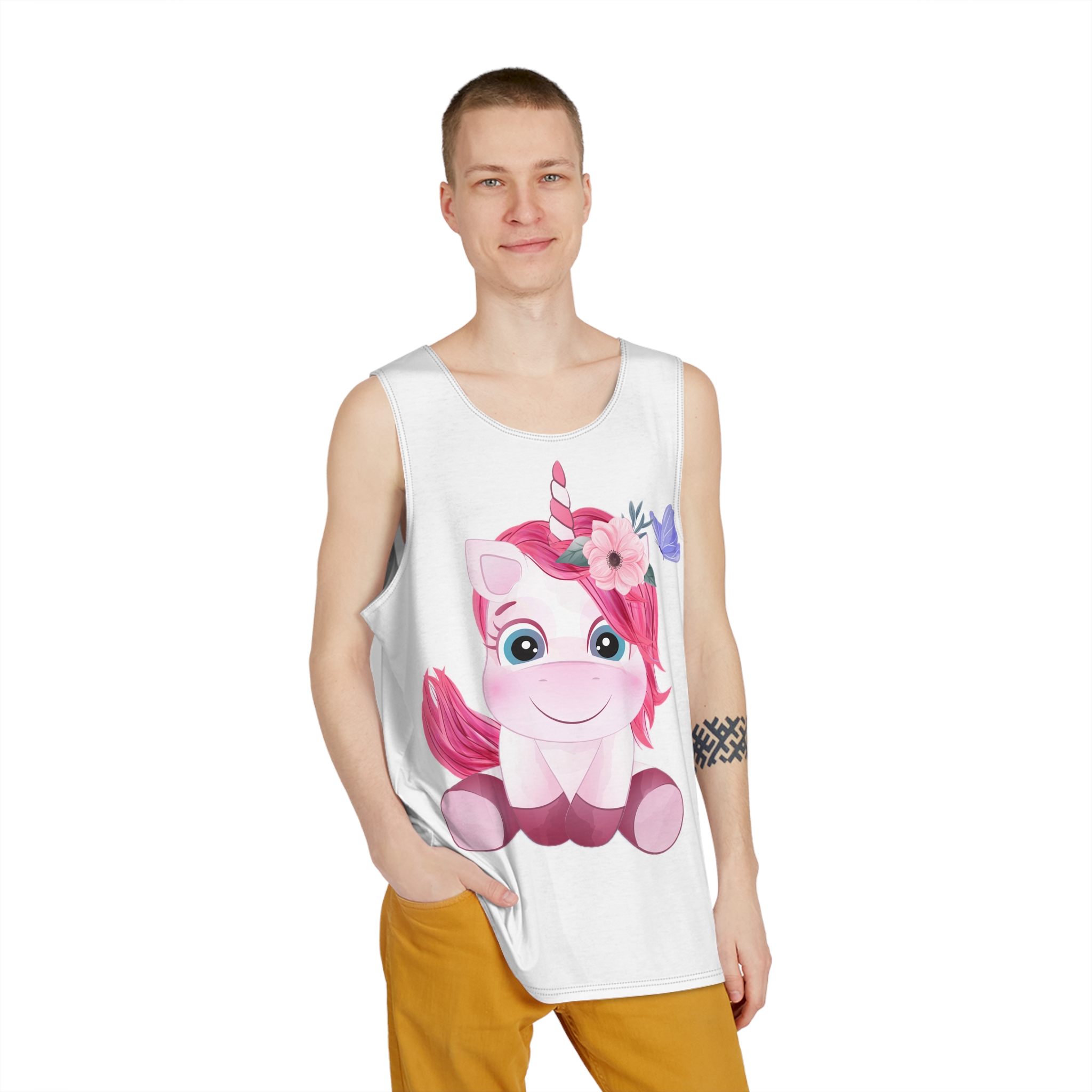Unicorn V424 Mens Tank Aop - Image 3