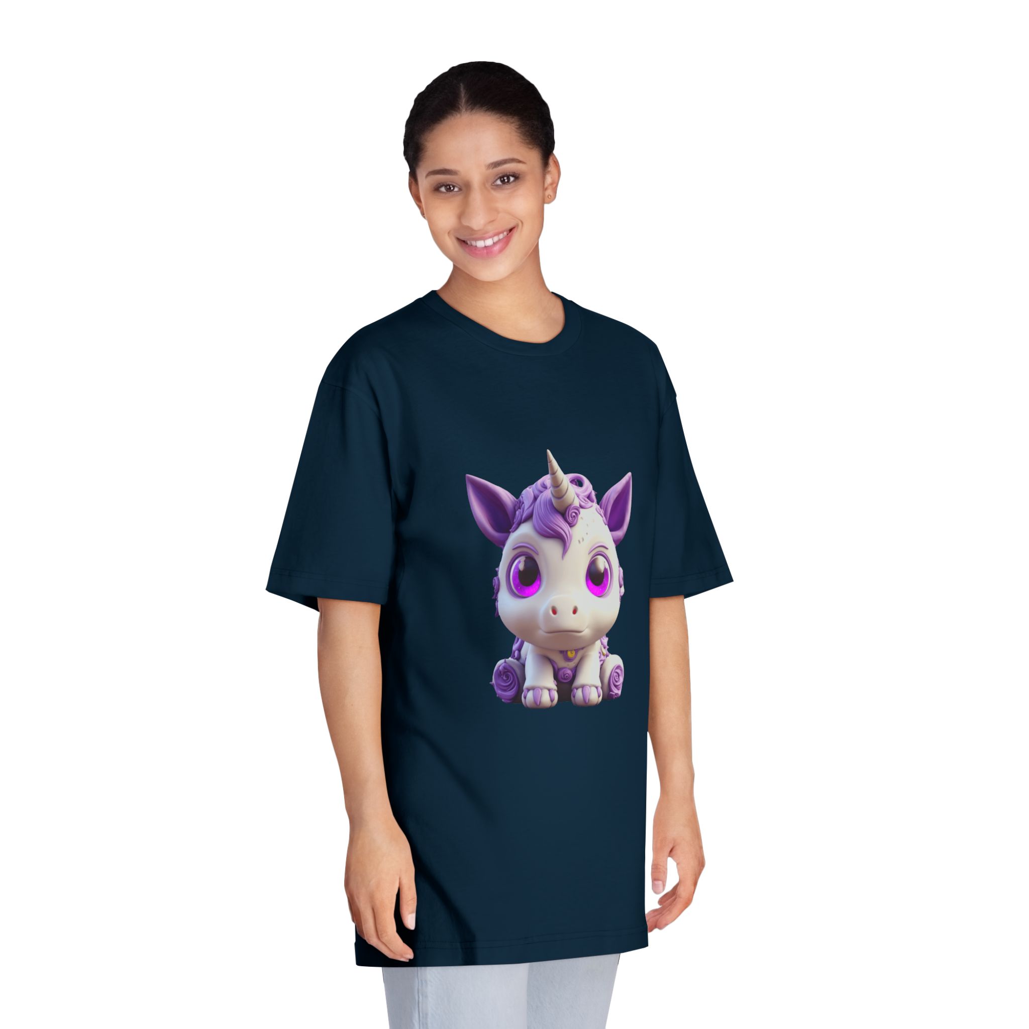 Unicorns 348 Unisex Classic Crewneck T Shirt - Image 19