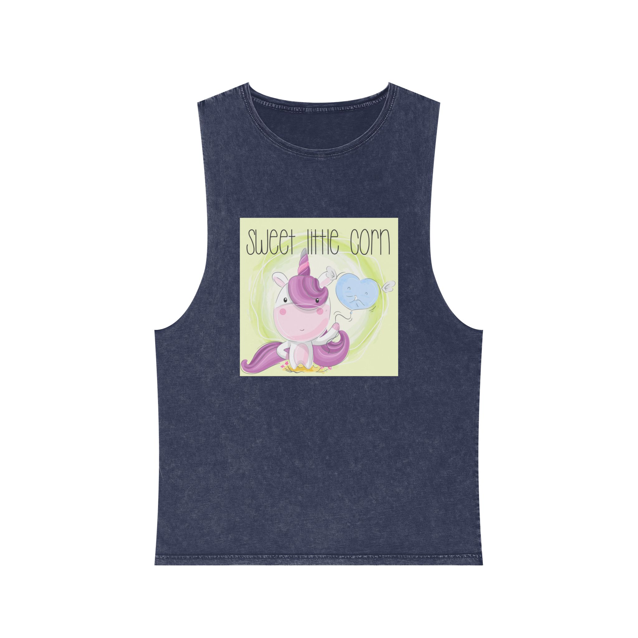 Unicorn V158 Unisex Stonewash Tank Top - Image 13