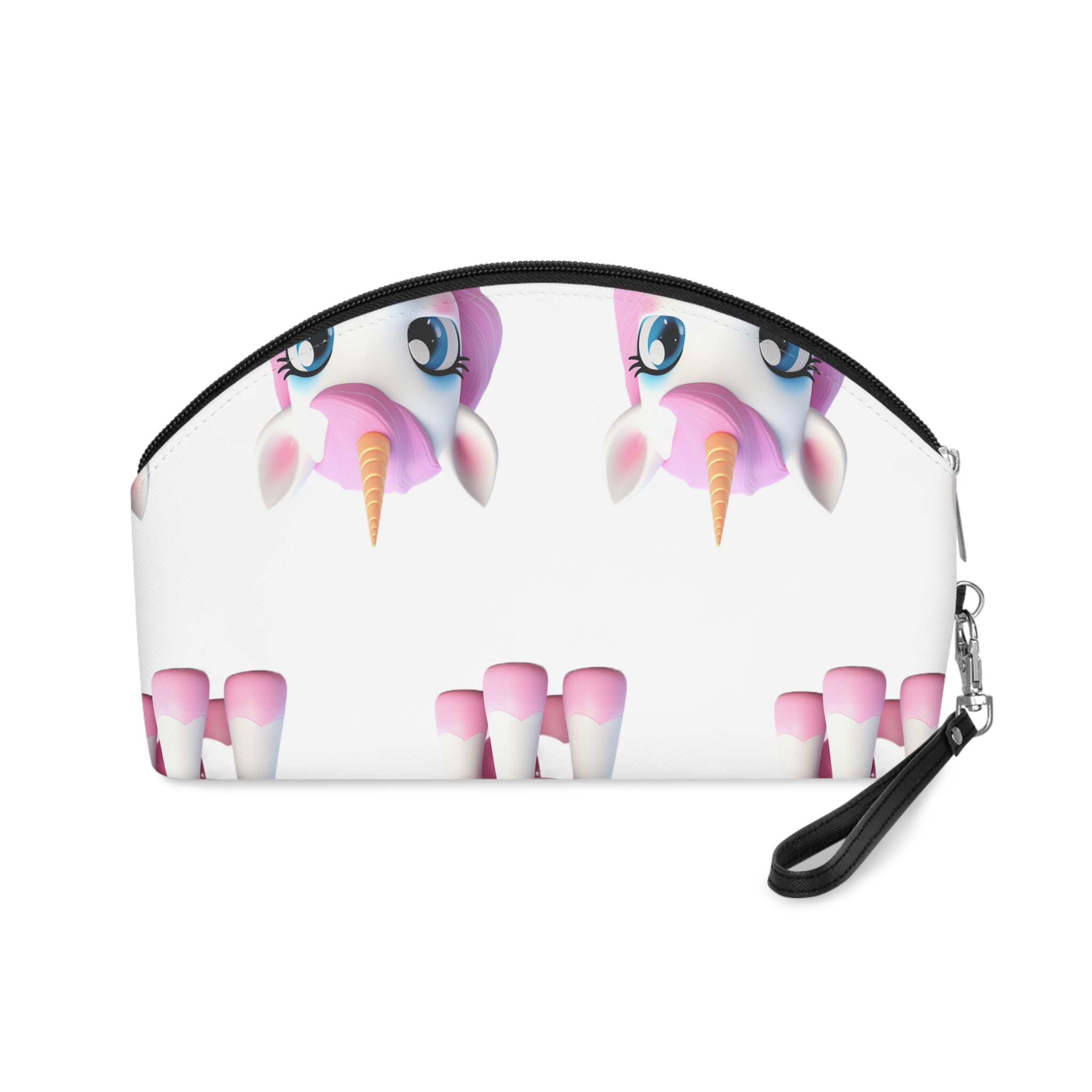 Mythical Unicorn Kids Figurine Style (2) Fotor Bg Remover 2023110475816 Makeup Bag - Image 2