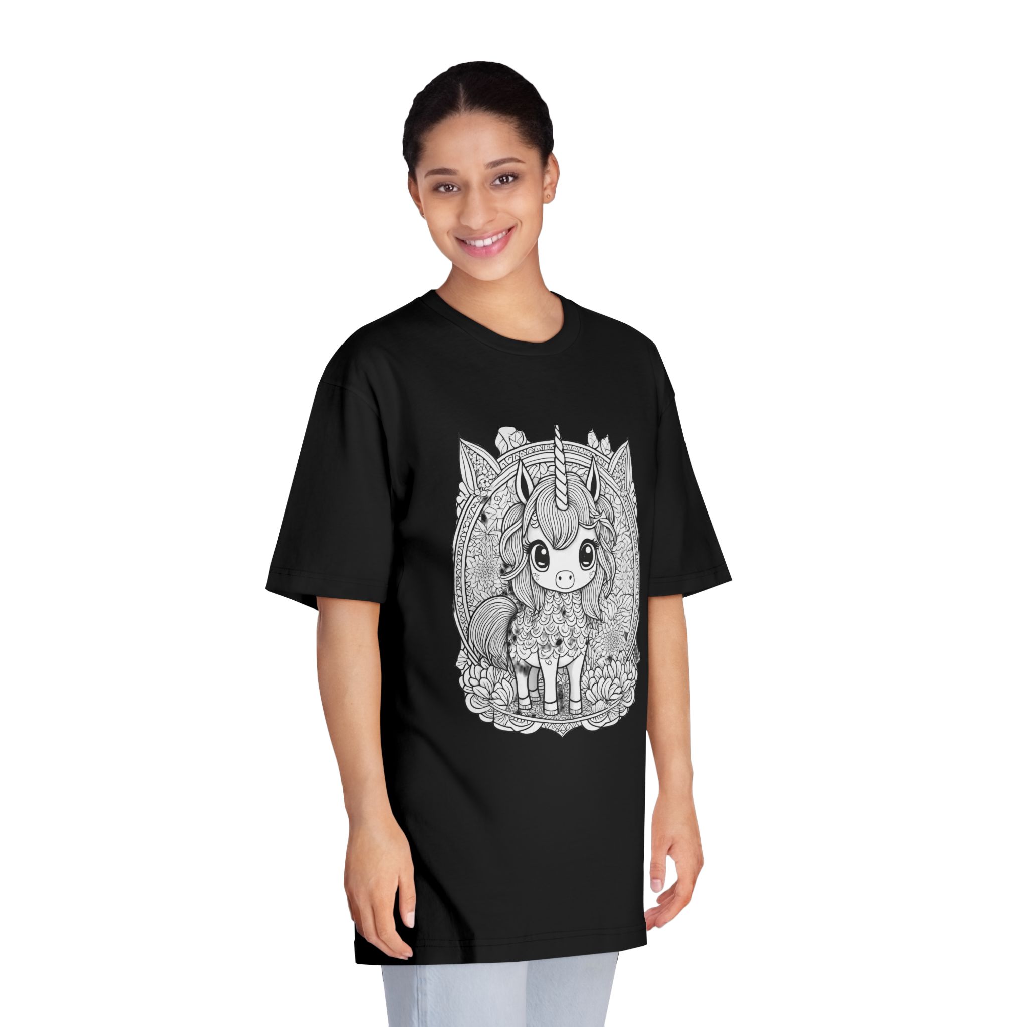 Unicorns 231 Unisex Classic Crewneck T Shirt - Image 7
