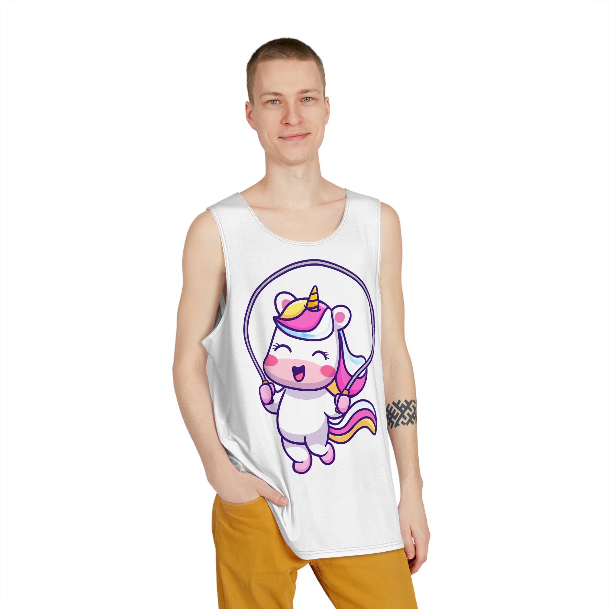 Unicorn V817 Mens Tank Aop - Image 3