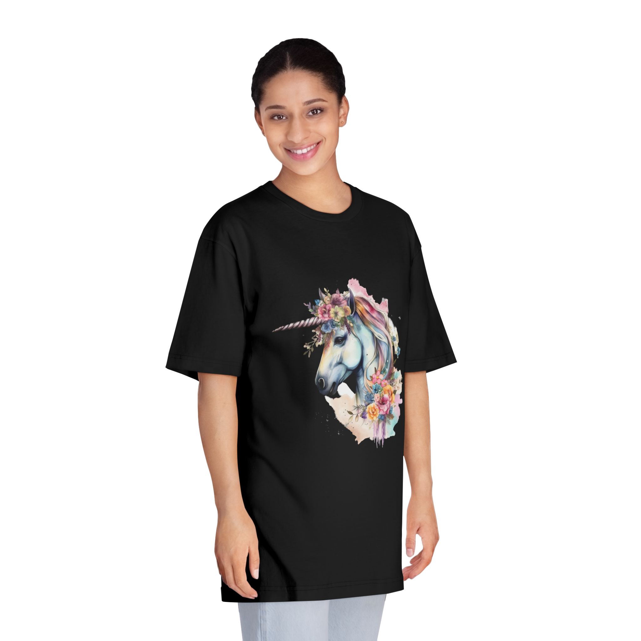 Unicorns 394 Unisex Classic Crewneck T Shirt - Image 7