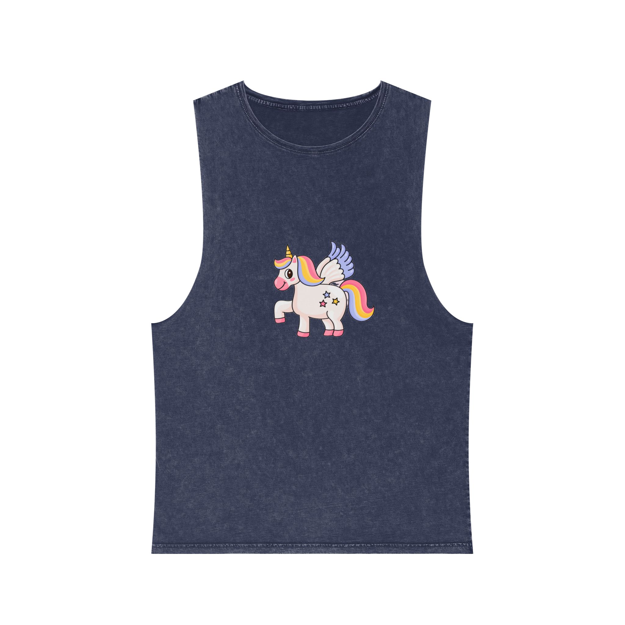Unicorn V455 Unisex Stonewash Tank Top - Image 13