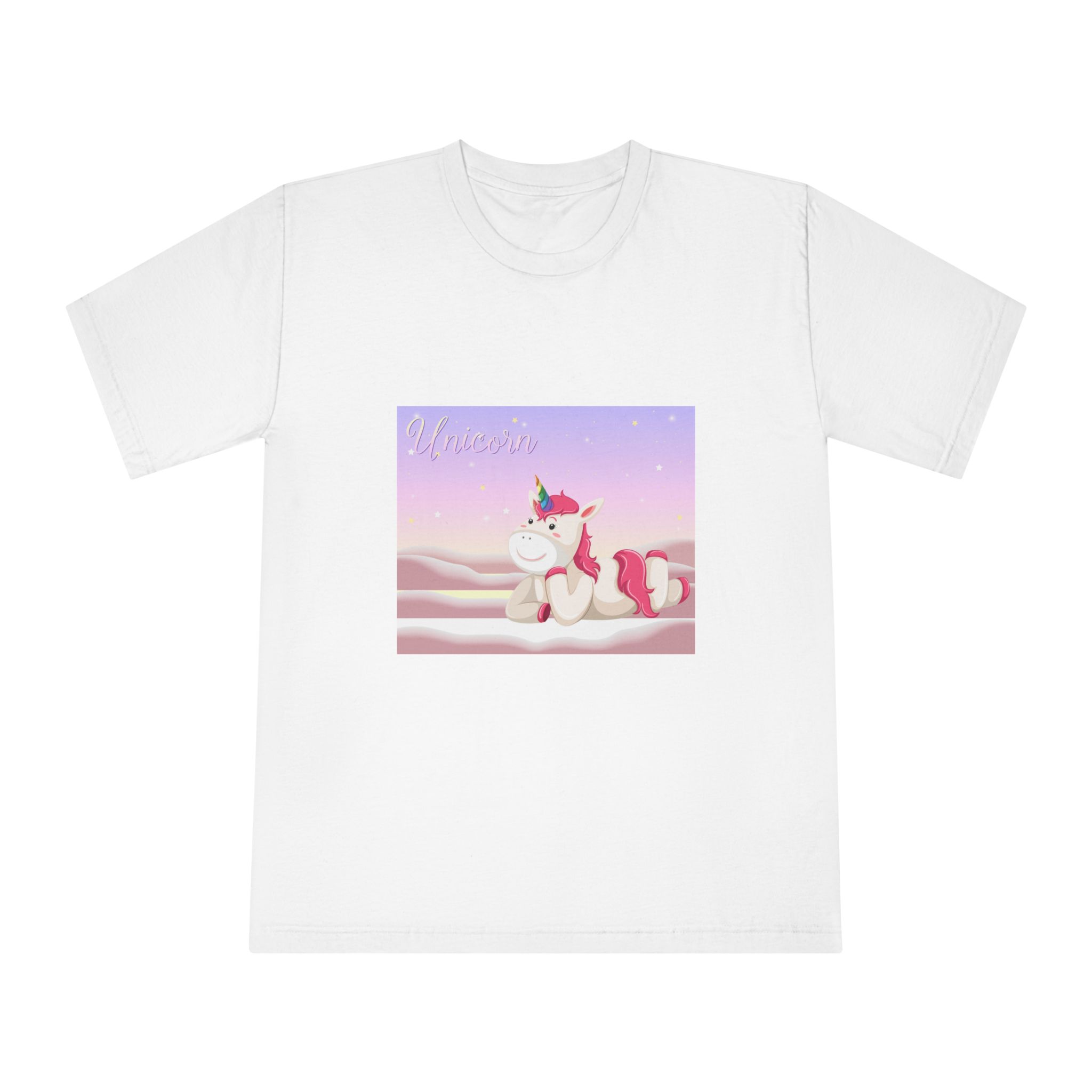 Unicorn V519 Unisex Classic Crewneck T Shirt