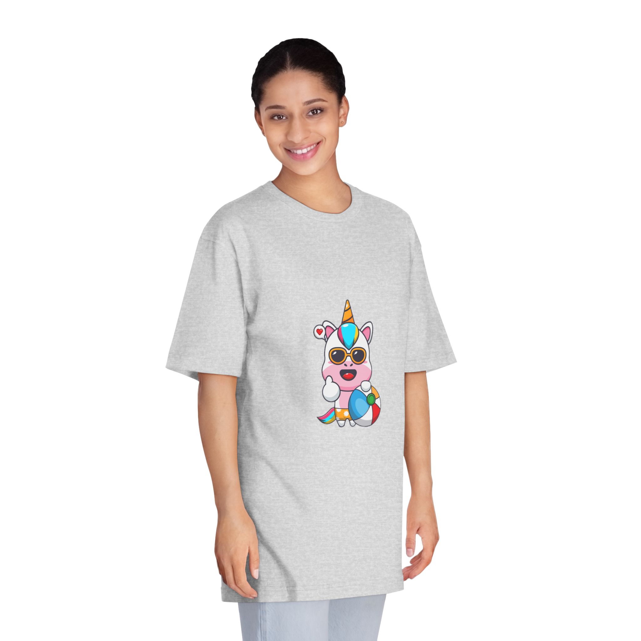 Unicorn V929 Unisex Classic Crewneck T Shirt - Image 15