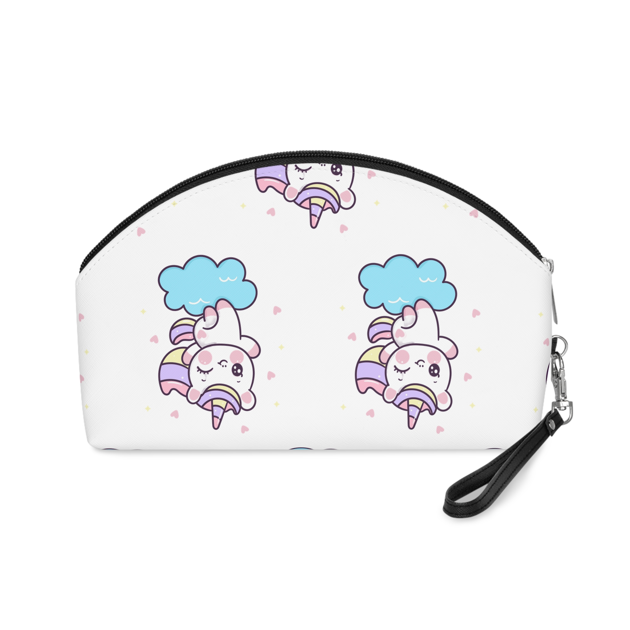 Unicorn Cloud Kawaii Animal Cartoon Fairytale Character Makeup Bag - Image 2