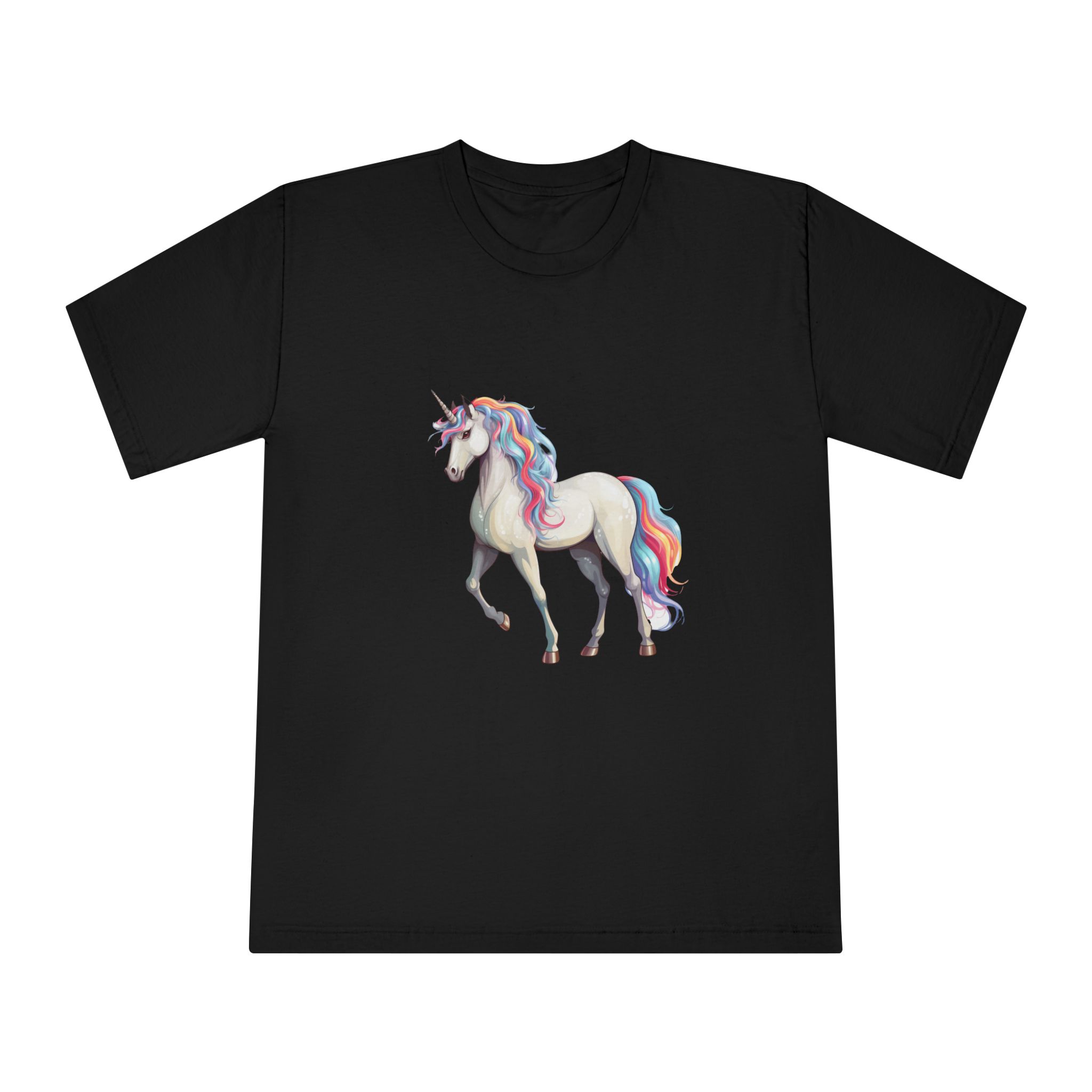 Unicorns 195 Unisex Classic Crewneck T Shirt - Image 5