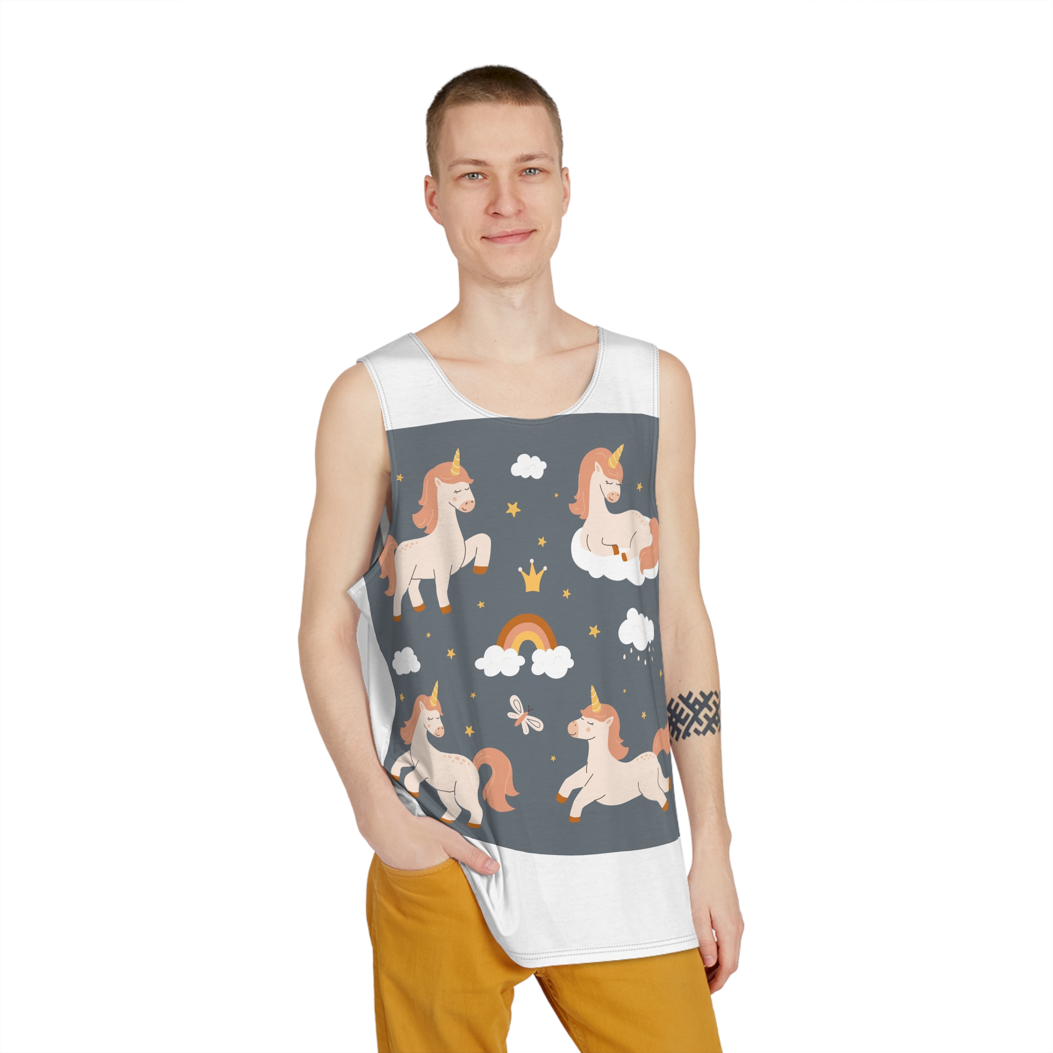Unicorn V799 Mens Tank Aop - Image 3
