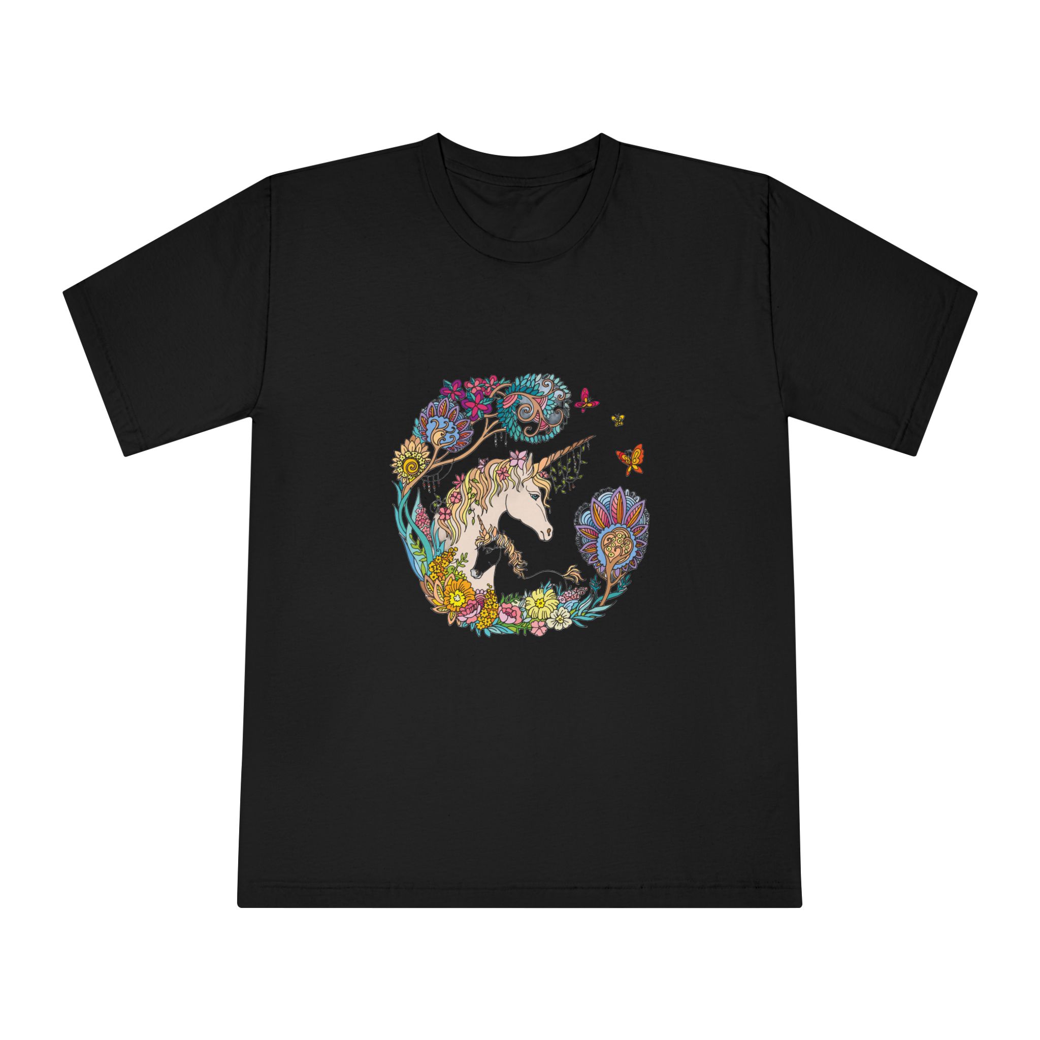 Unicorn V846 Unisex Classic Crewneck T Shirt - Image 5