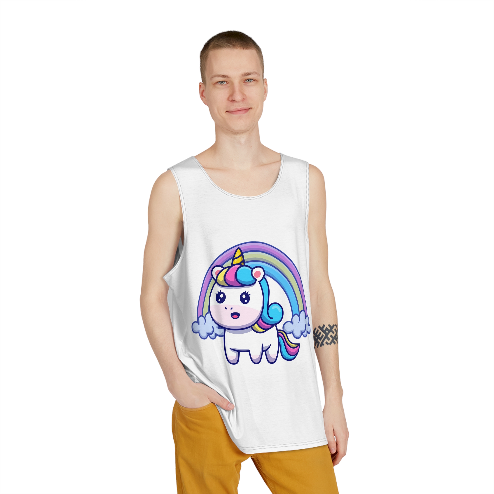 Unicorn V588 Mens Tank Aop - Image 3