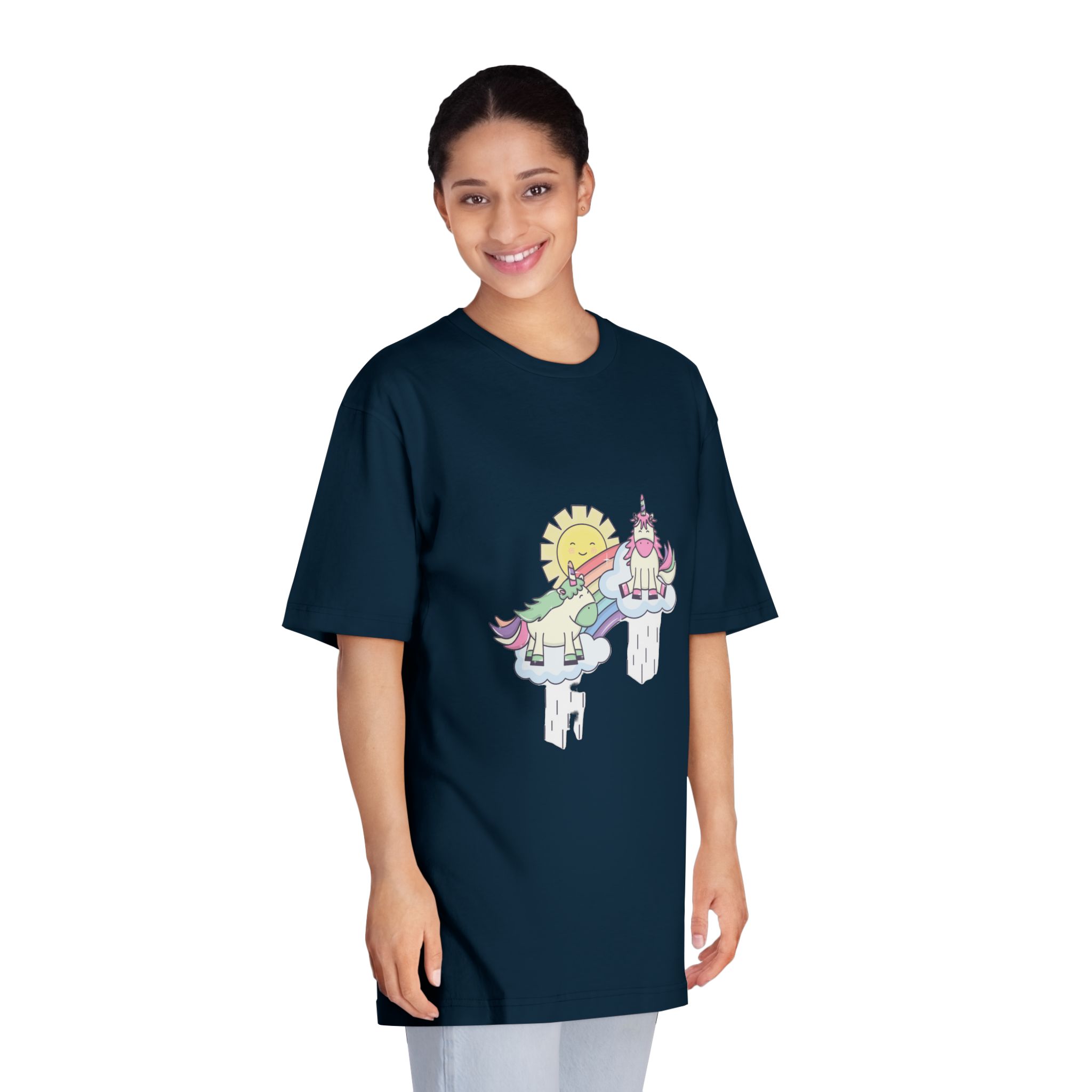 Unicorns 100 Unisex Classic Crewneck T Shirt - Image 19
