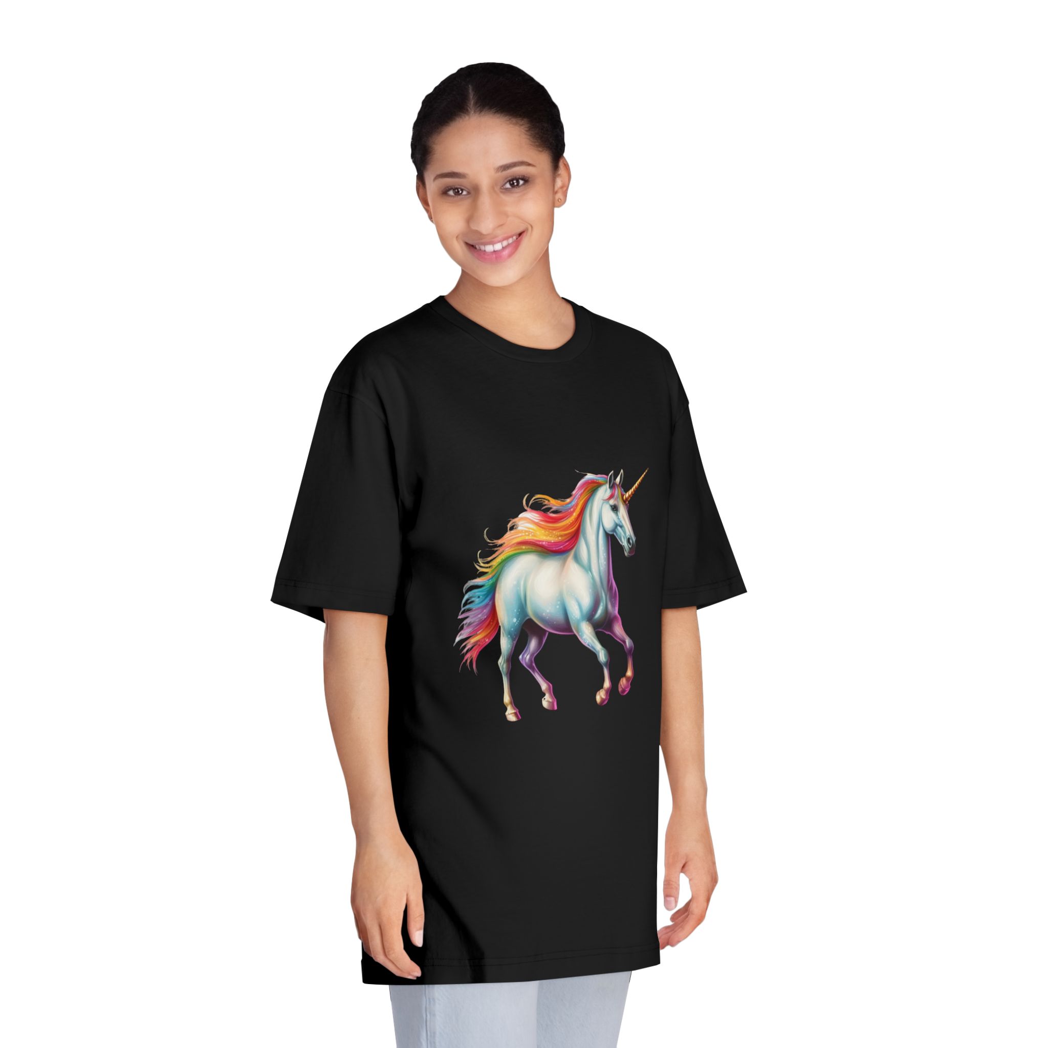 Unicorns 336 Unisex Classic Crewneck T Shirt - Image 7