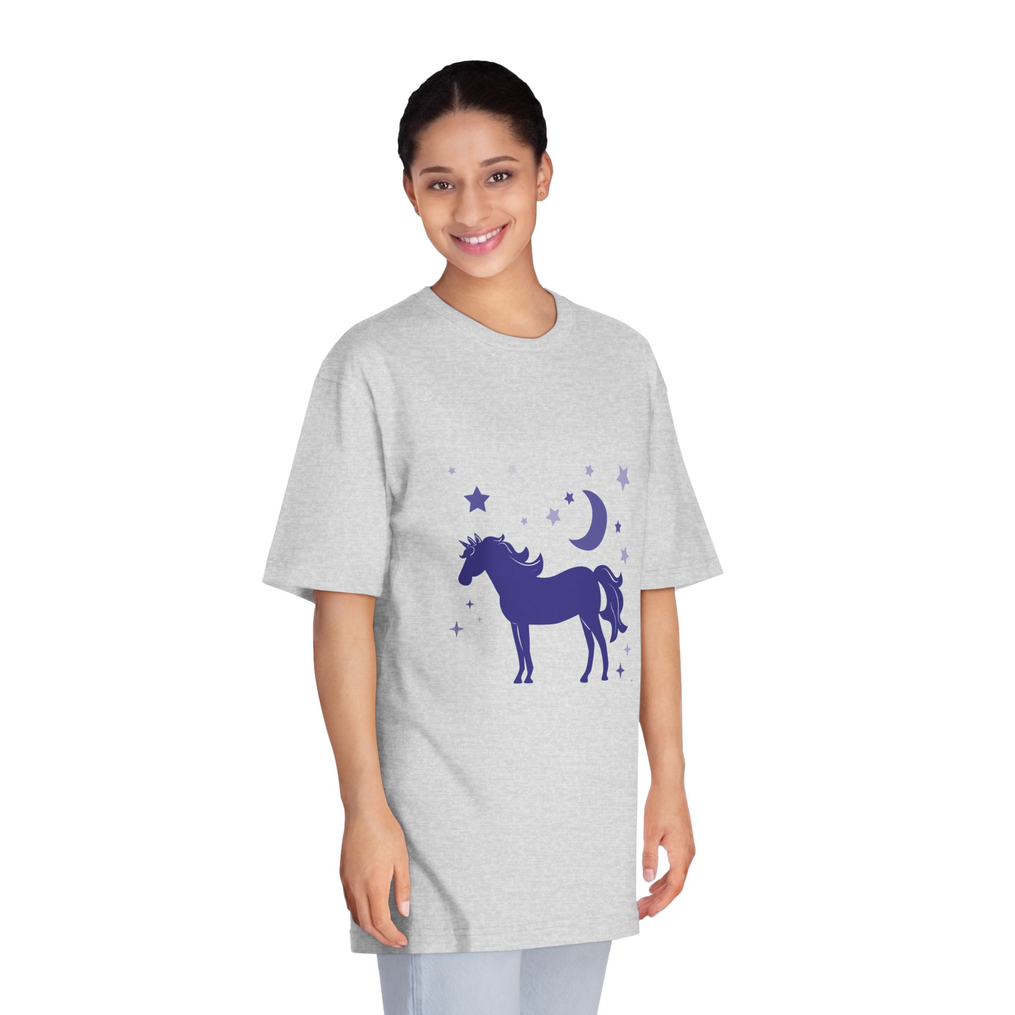 Unicorn V825 Unisex Classic Crewneck T Shirt - Image 15