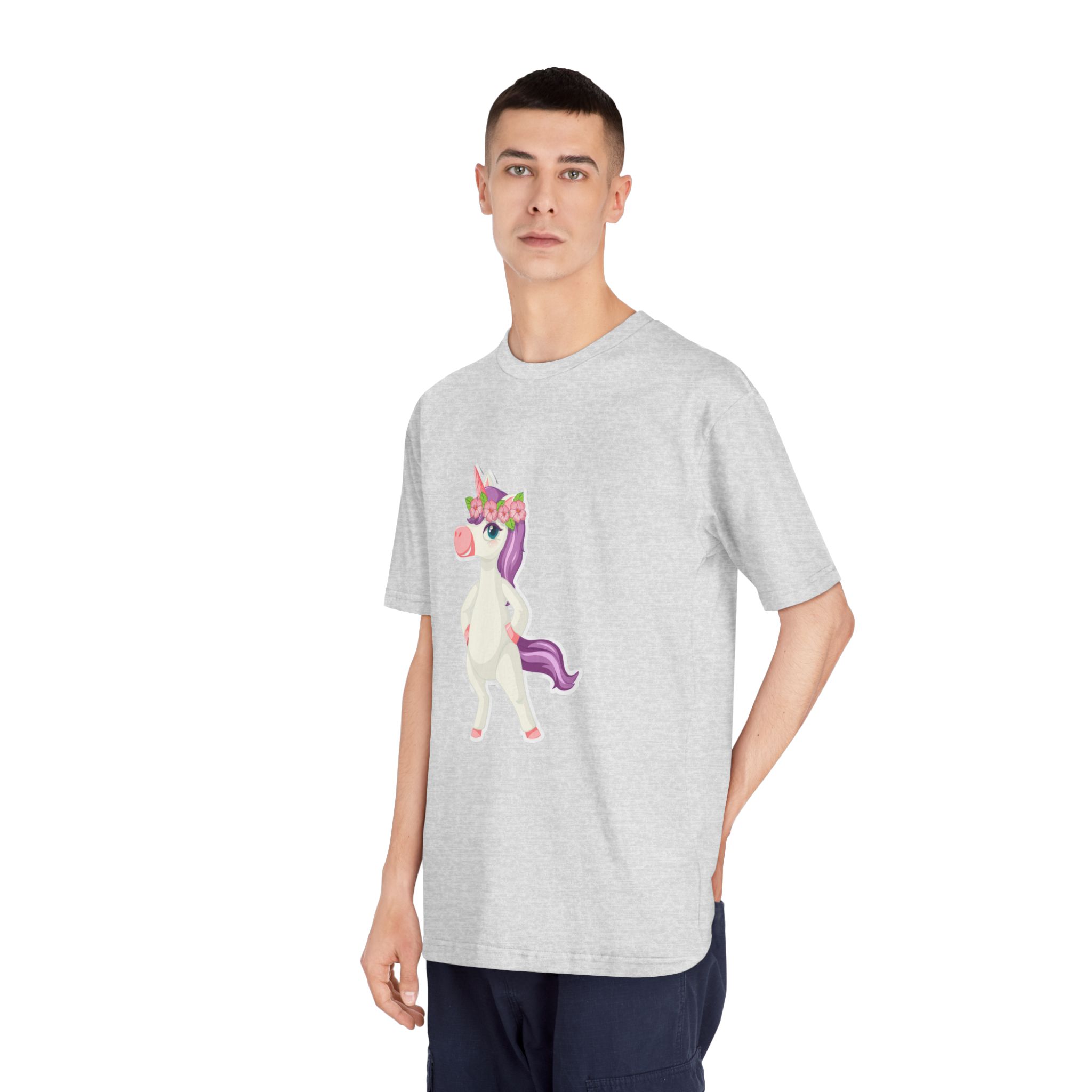 Unicorn V599 Unisex Classic Crewneck T Shirt - Image 16