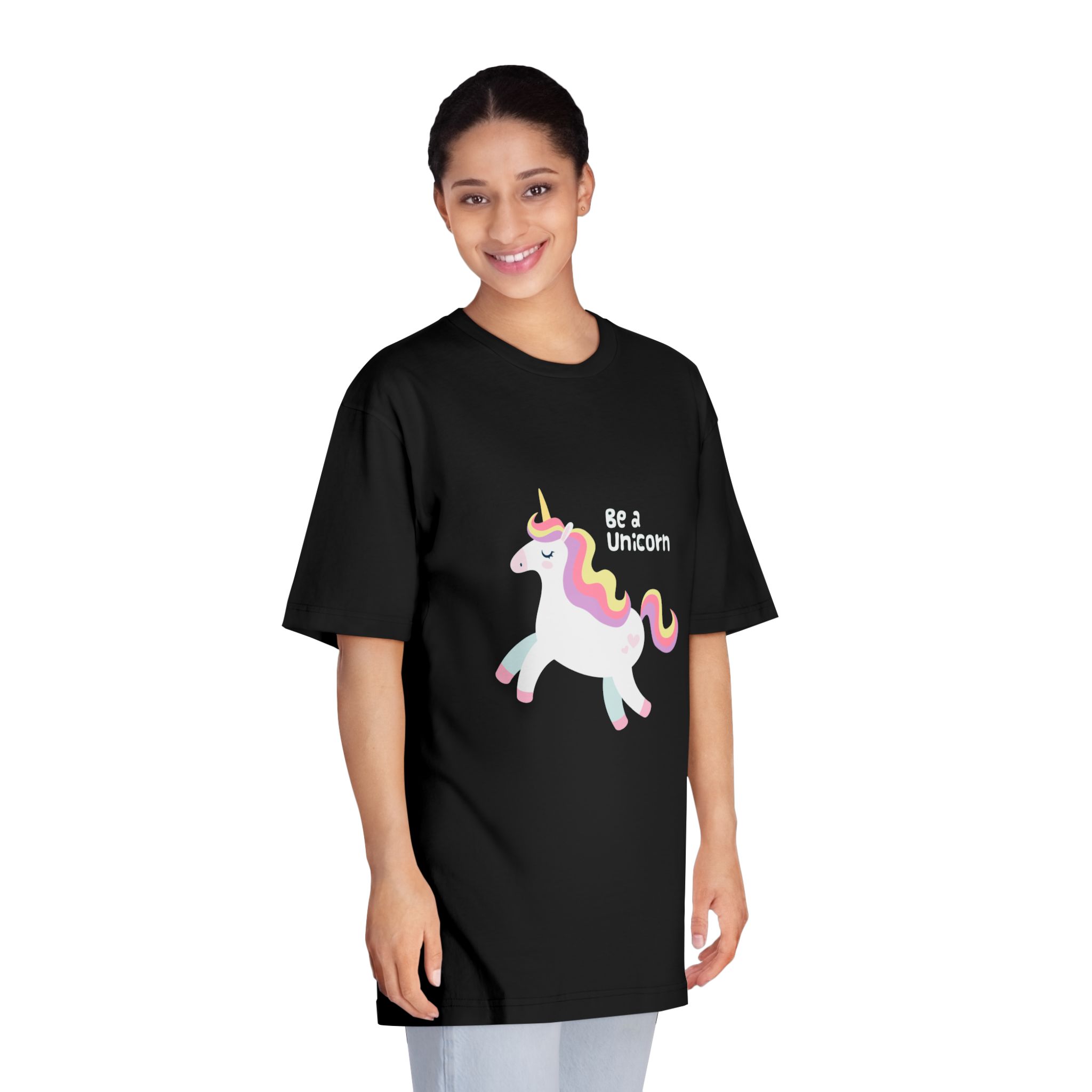 Unicorn V159 Unisex Classic Crewneck T Shirt - Image 7