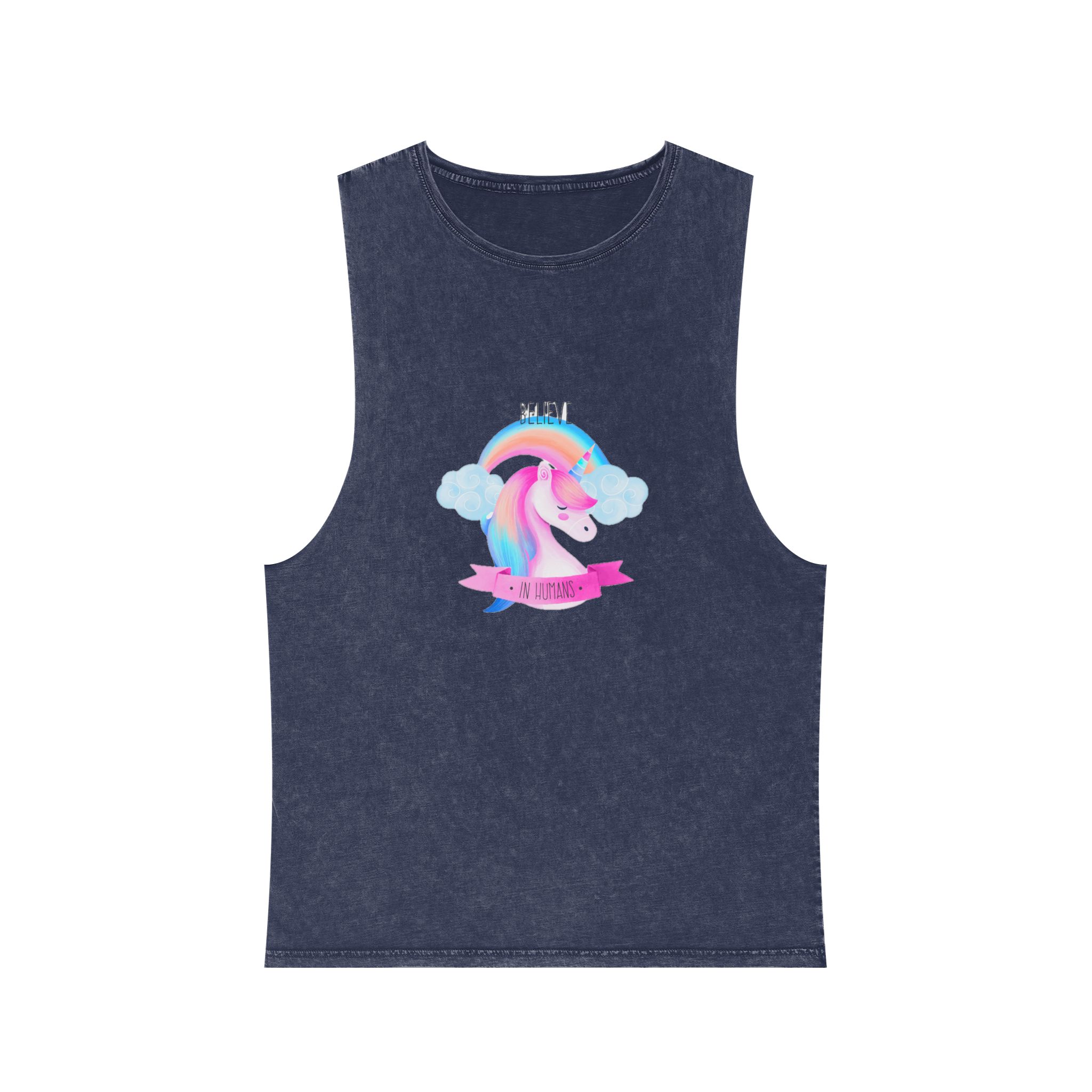 Unicorn V336 Unisex Stonewash Tank Top - Image 13