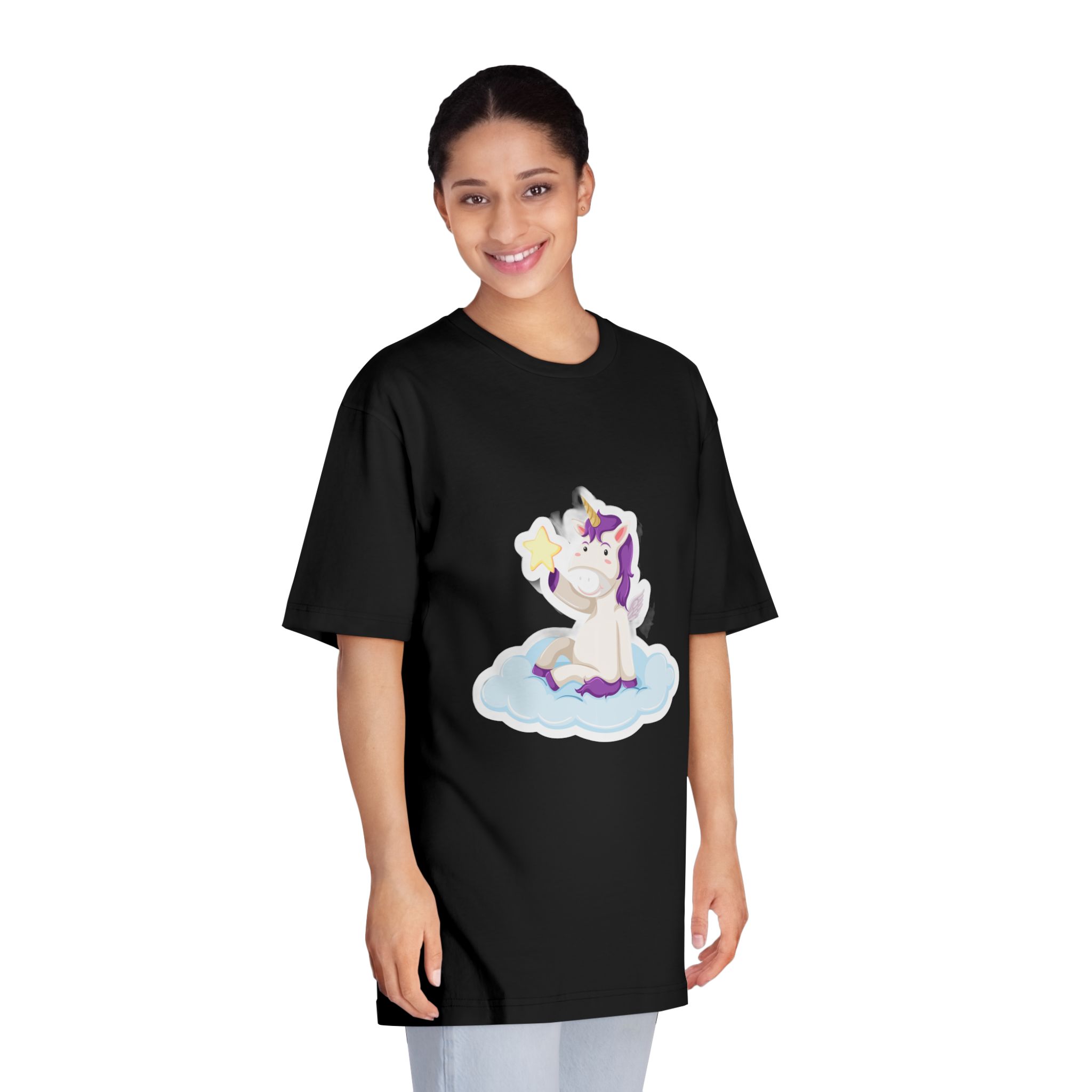 Unicorn V679 Unisex Classic Crewneck T Shirt - Image 7