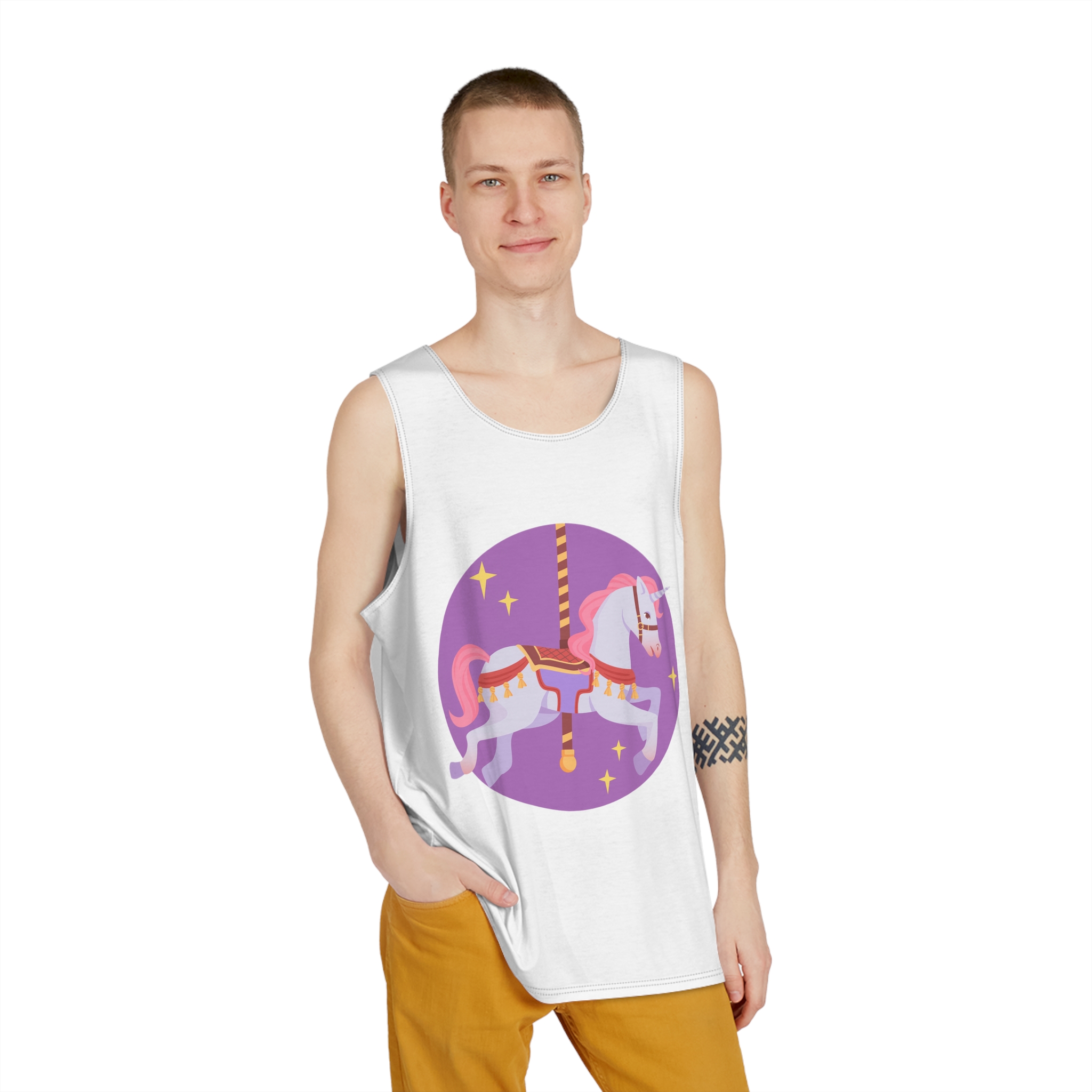 Unicorn V913 Mens Tank Aop - Image 3