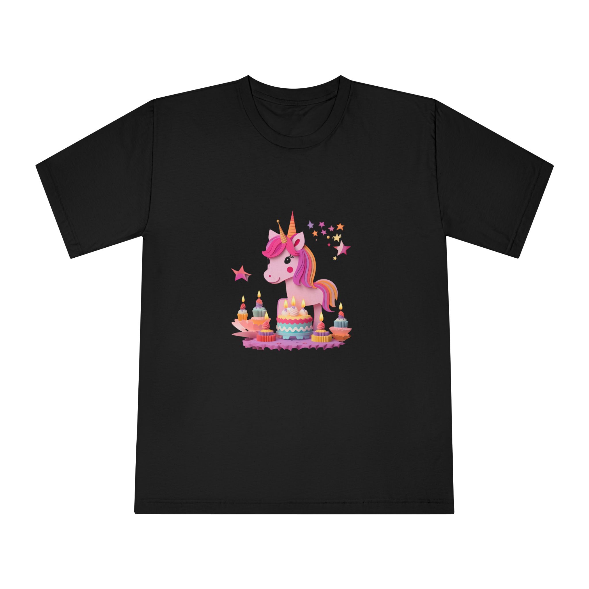 Unicorns 409 Unisex Classic Crewneck T Shirt - Image 5
