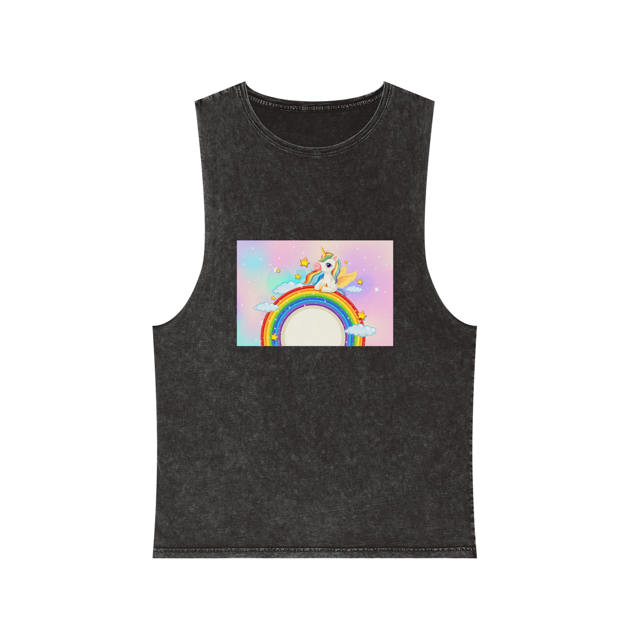 Unicorn V467 Unisex Stonewash Tank Top