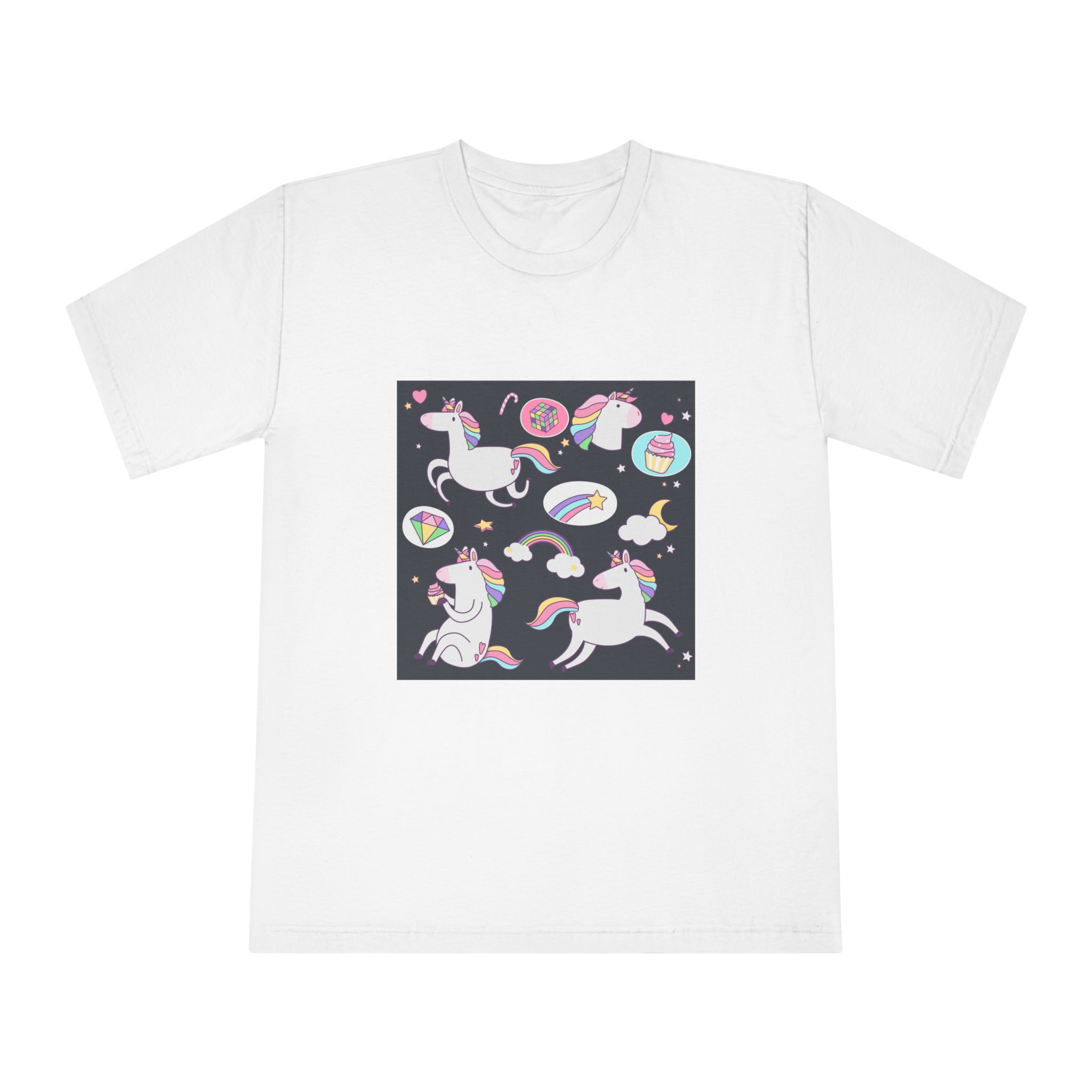 Unicorn V8 Unisex Classic Crewneck T Shirt
