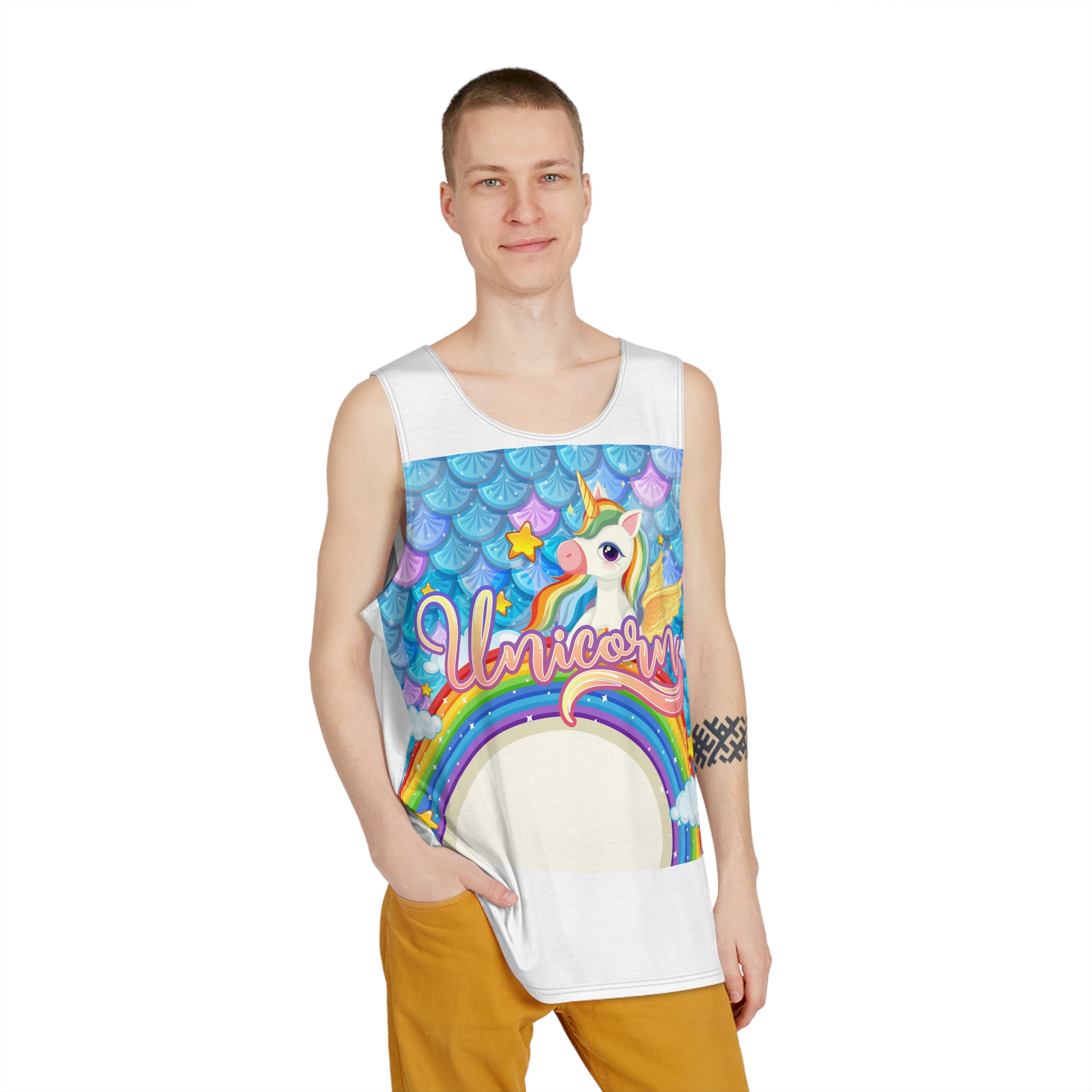 Unicorn V600 Mens Tank Aop - Image 3