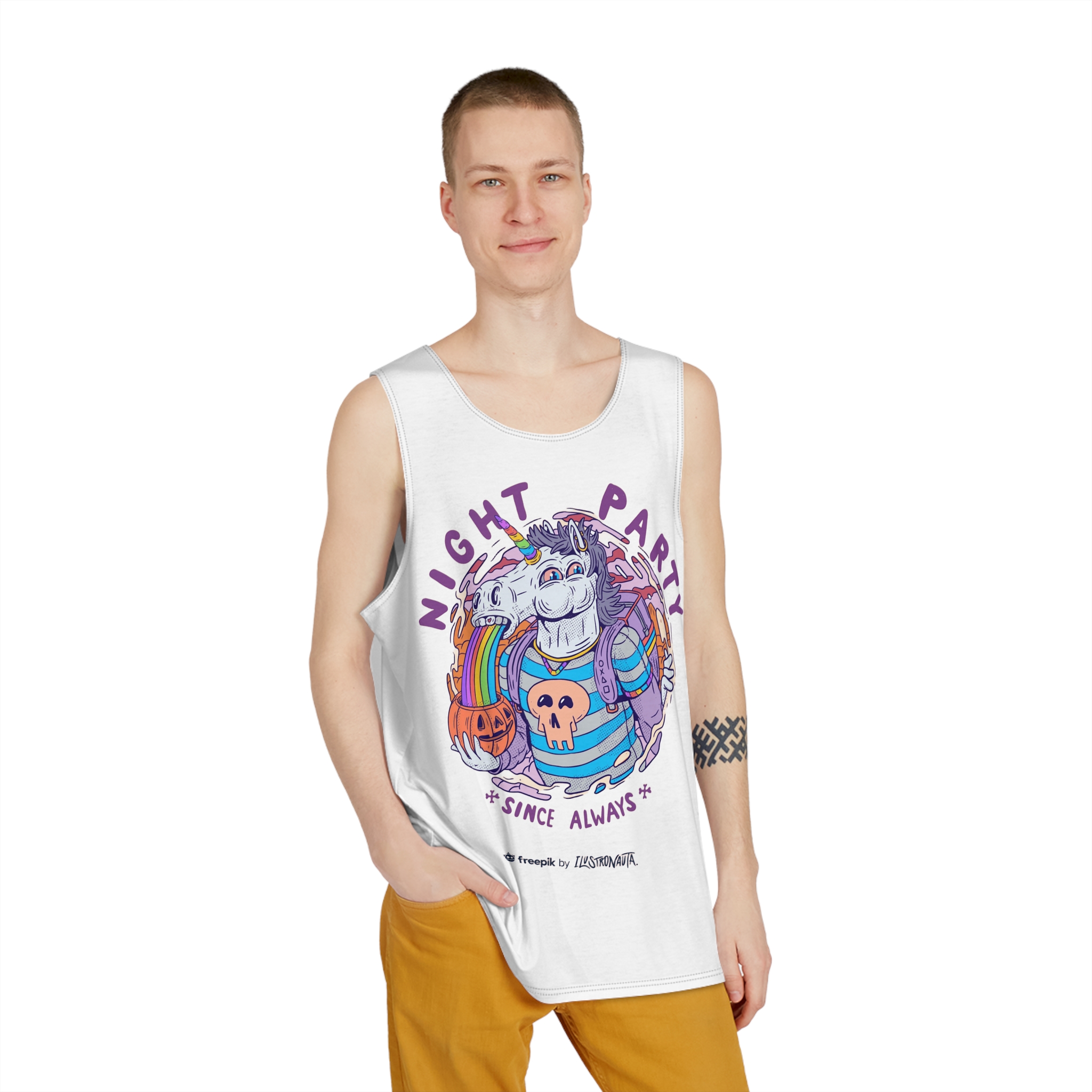 Unicorn V691 Mens Tank Aop - Image 3