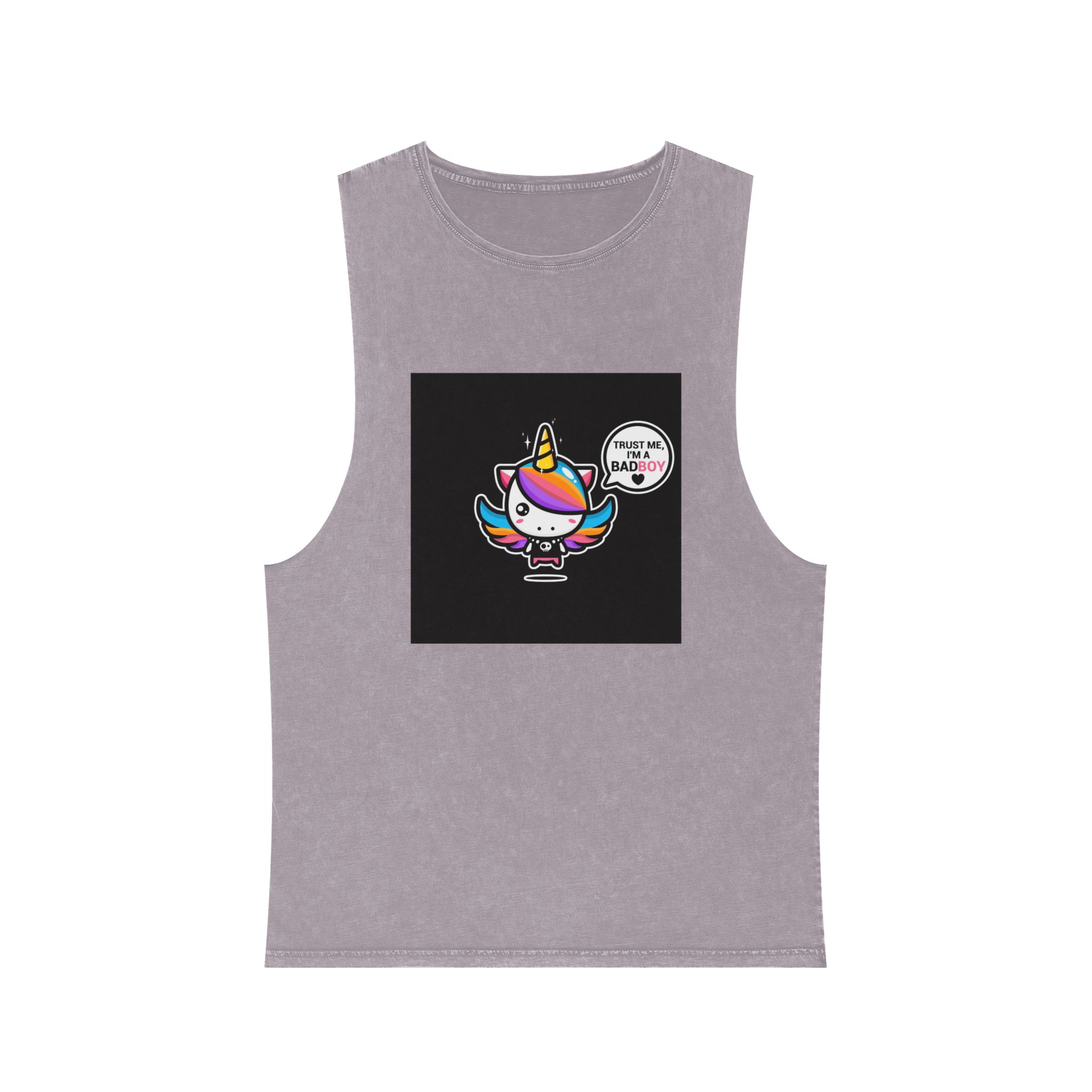 Cool Bad Boy Unisex Stonewash Tank Top - Image 17
