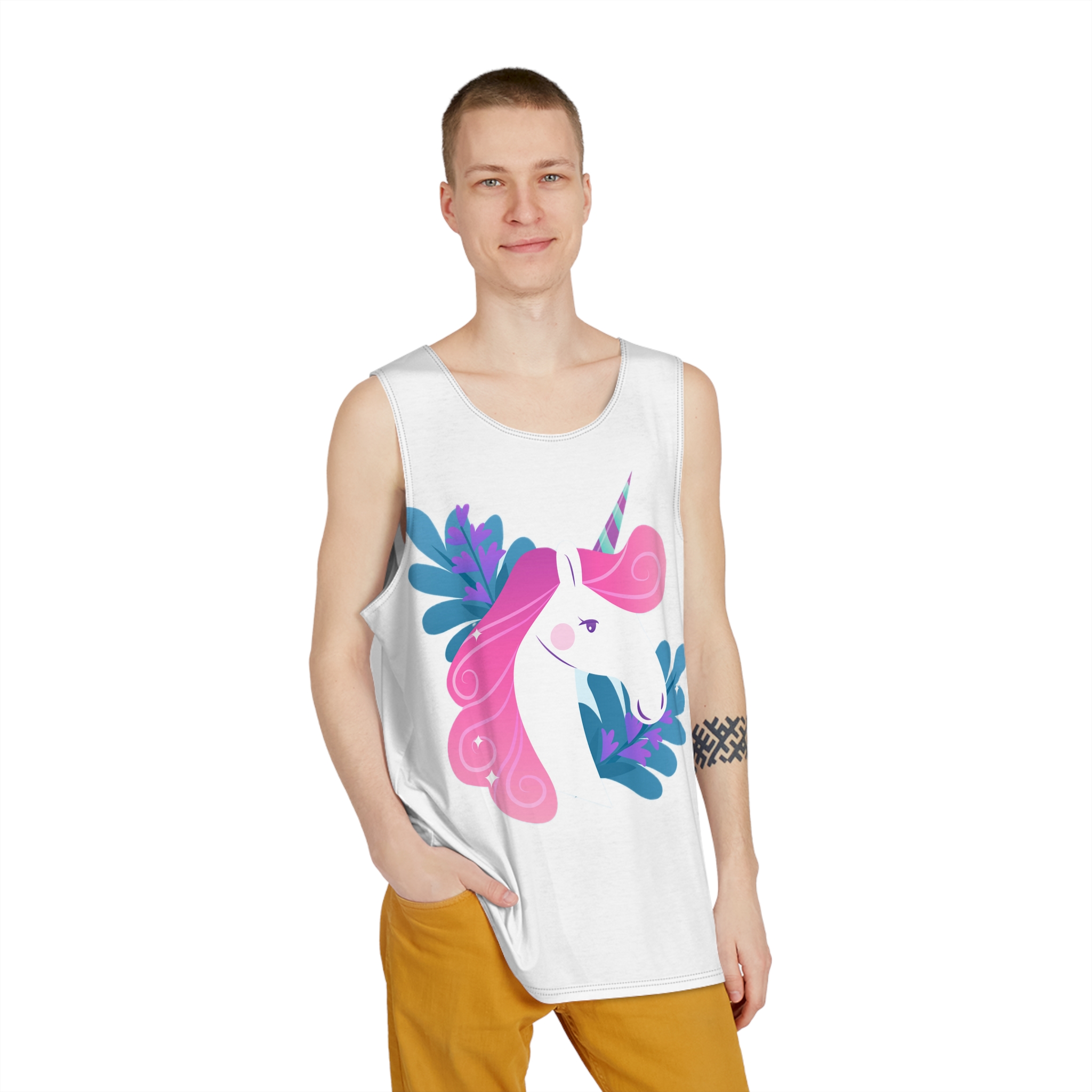 Unicorn V282 Mens Tank Aop - Image 3